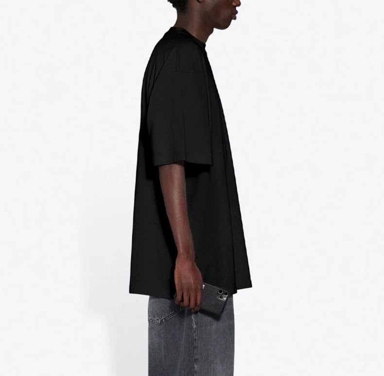 Balenciaga Balenciaga Solid color round neck casual short-sleeve T-sh Size US M / EU 48-50 / 2 - 6 Thumbnail