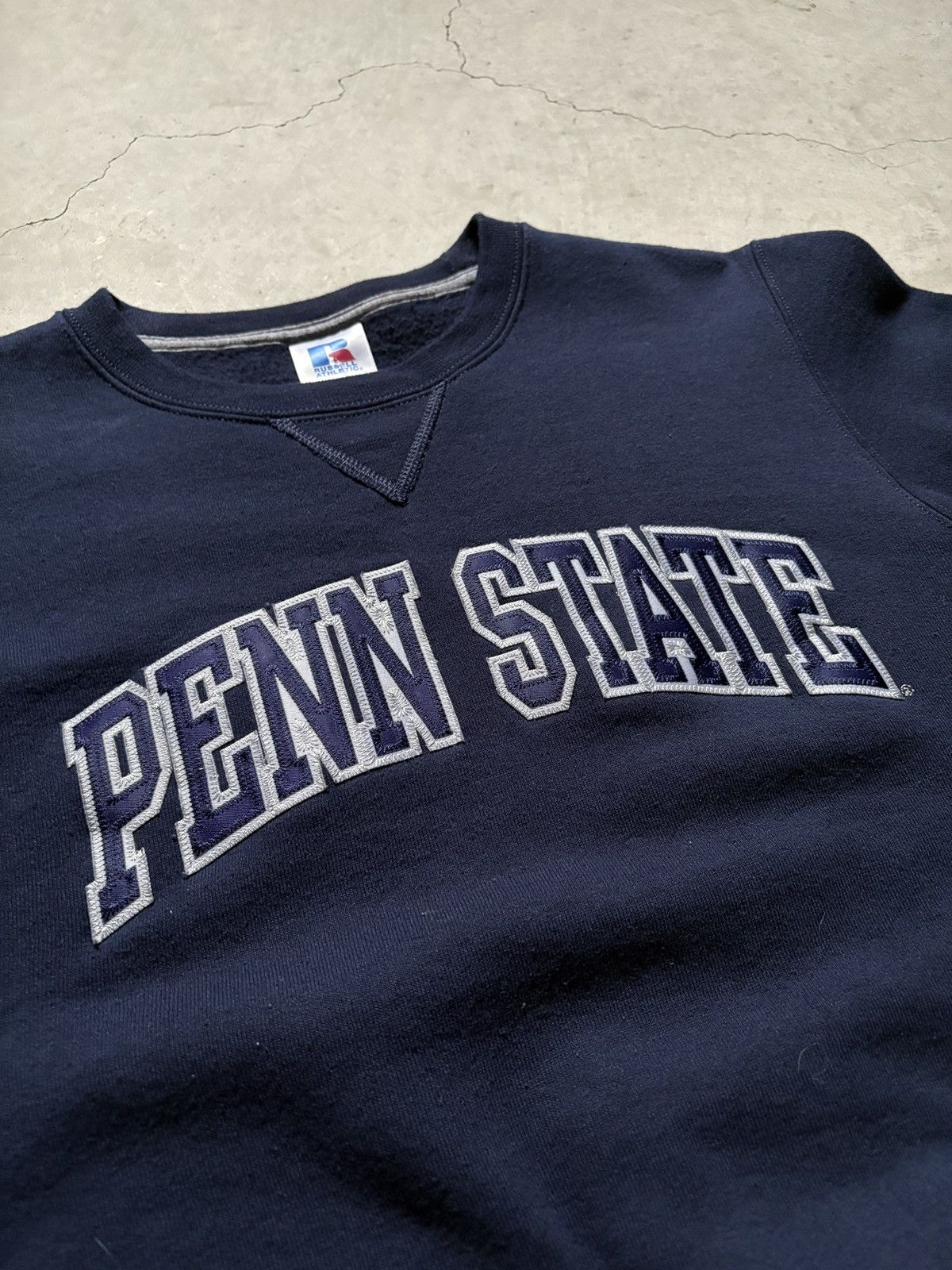 Russell Athletic × Vintage Navy Russell Athletic Penn State Sweatshirt Size US S / EU 44-46 / 1 - 3 Thumbnail