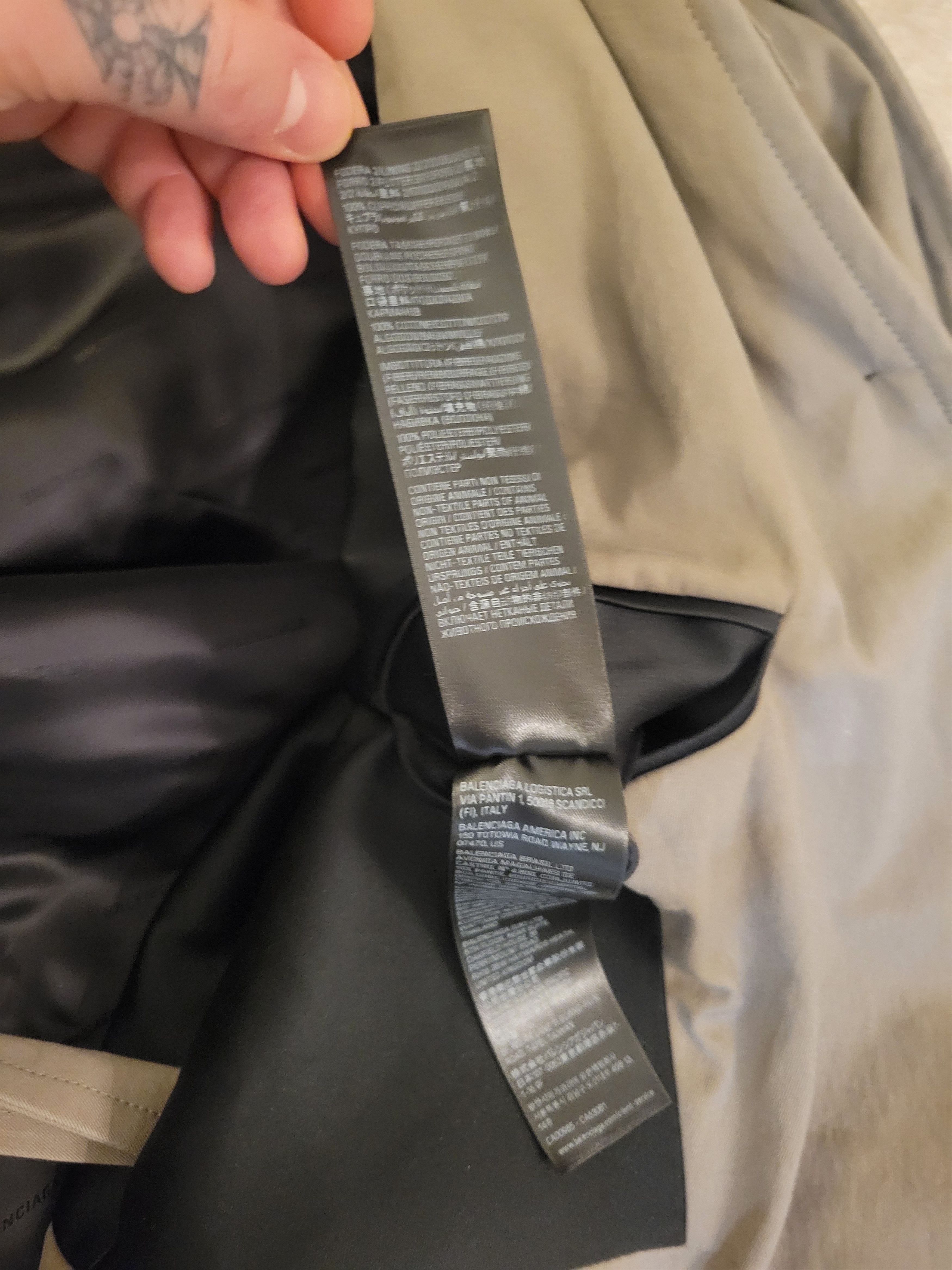 Balenciaga Flipped hooded trench Size XS / US 0-2 / IT 36-38 - 14 Thumbnail