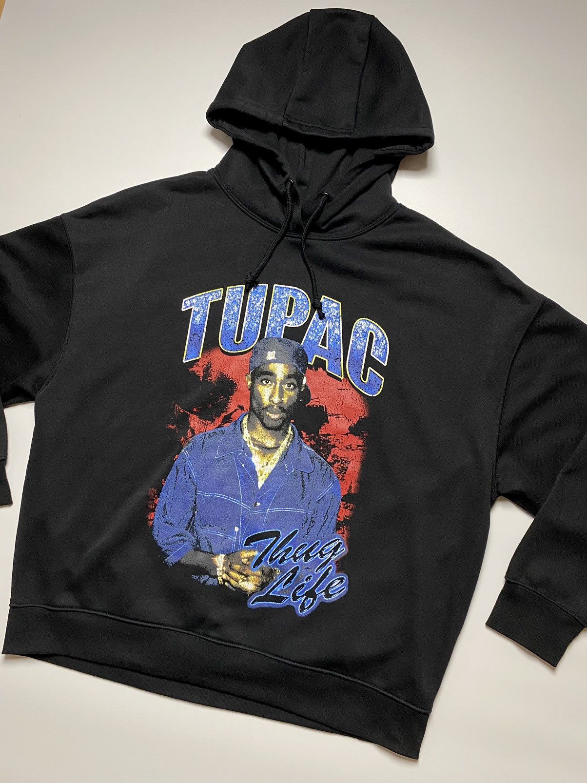 Rap Tees 2pac hoodie sweatshirt oversize swag rap Size US S / EU 44-46 / 1 - 2 Thumbnail