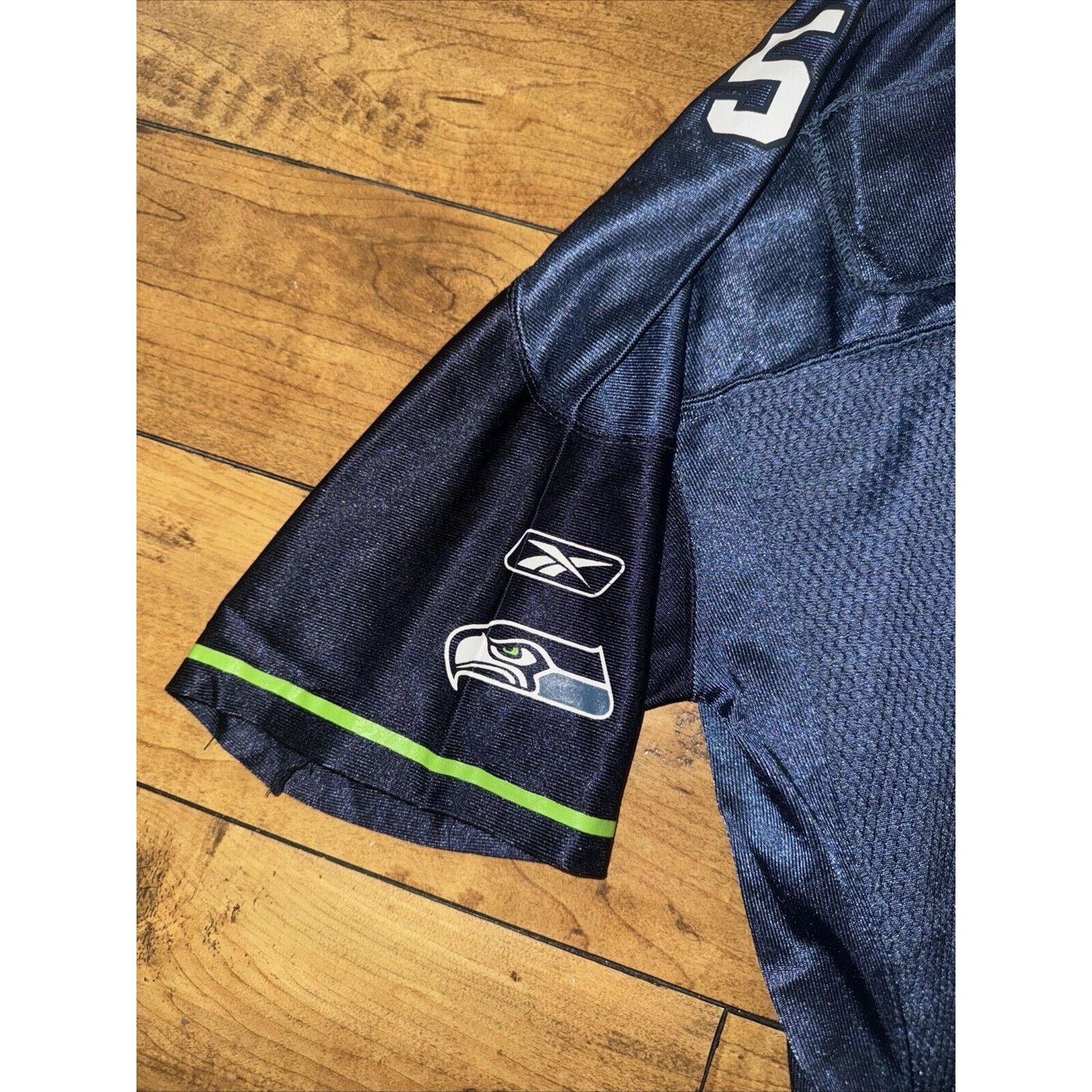 NFL × Reebok Youth L Seattle Seahawks Reebok Jersey Teal Blue #51 Tatupu Size US L / EU 52-54 / 3 - 6 Thumbnail