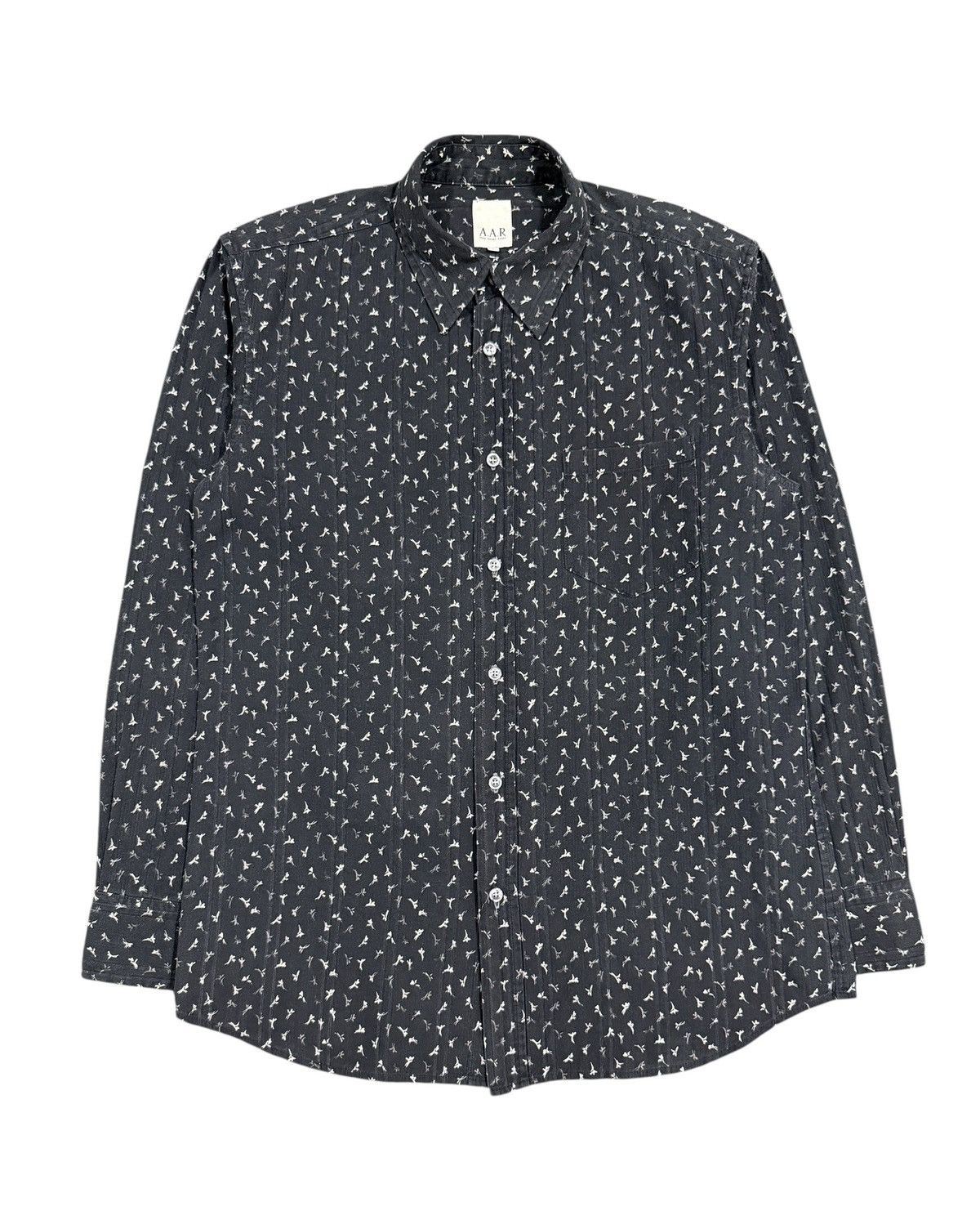 Yohji Yamamoto A.A.R Yohji Yamamoto Printed Shirt Button Ups Designer Size US L / EU 52-54 / 3 - 1 Thumbnail