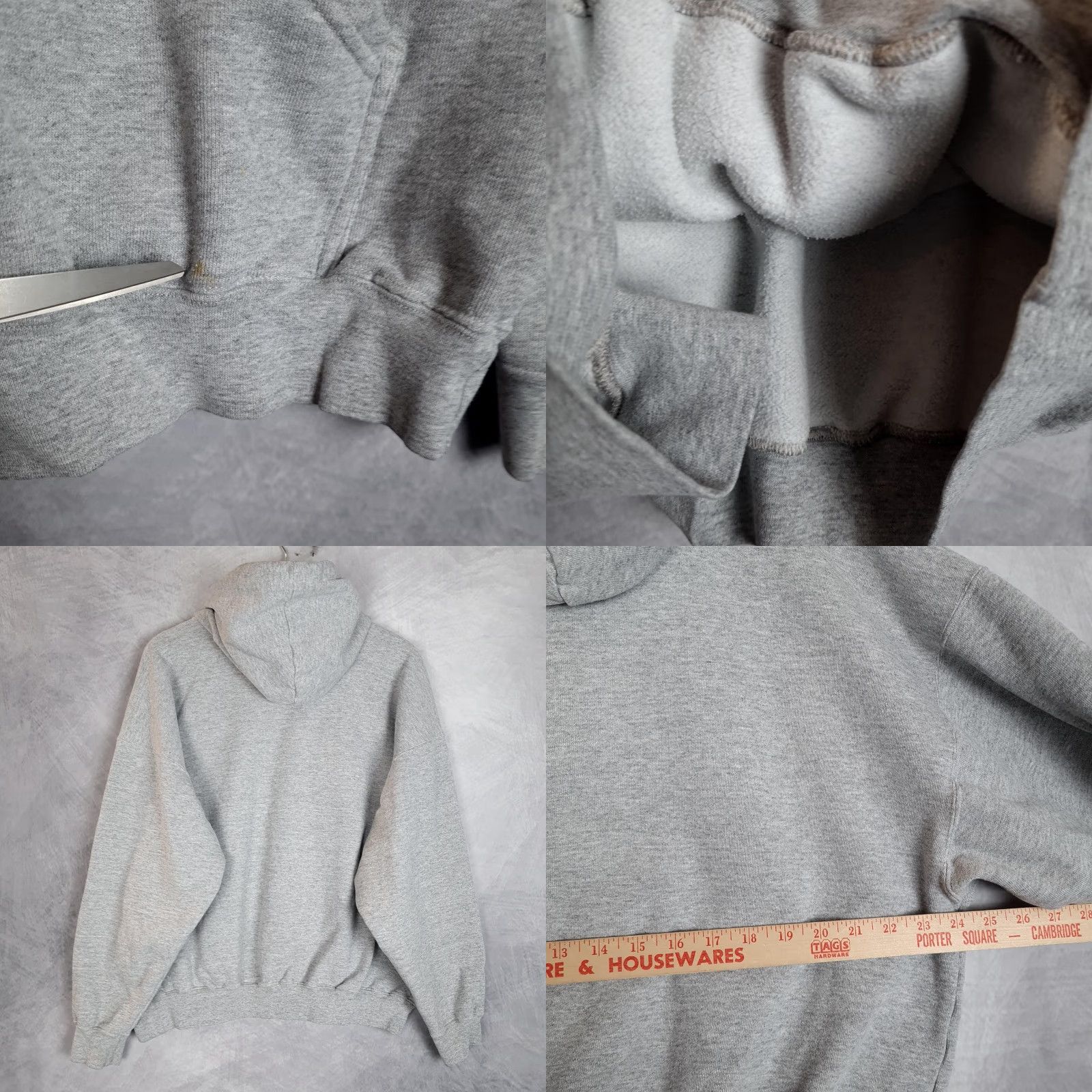 Nike VINTAGE Nike Hoodie Mens Large Gray Sailor University of Portland Pilots 2002 NCAA Womens Soccer National Champions Swoosh Embroidery Size US L / EU 52-54 / 3 - 10 Thumbnail