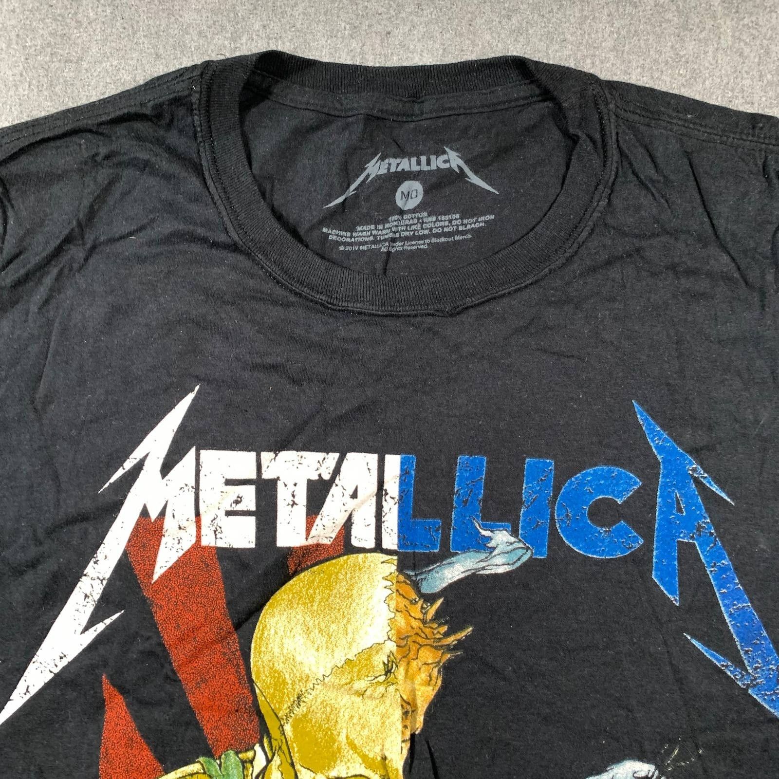 Metallica Metallica Shirt Adult Medium Black Casual T Shirt Size US M / EU 48-50 / 2 - 3 Thumbnail