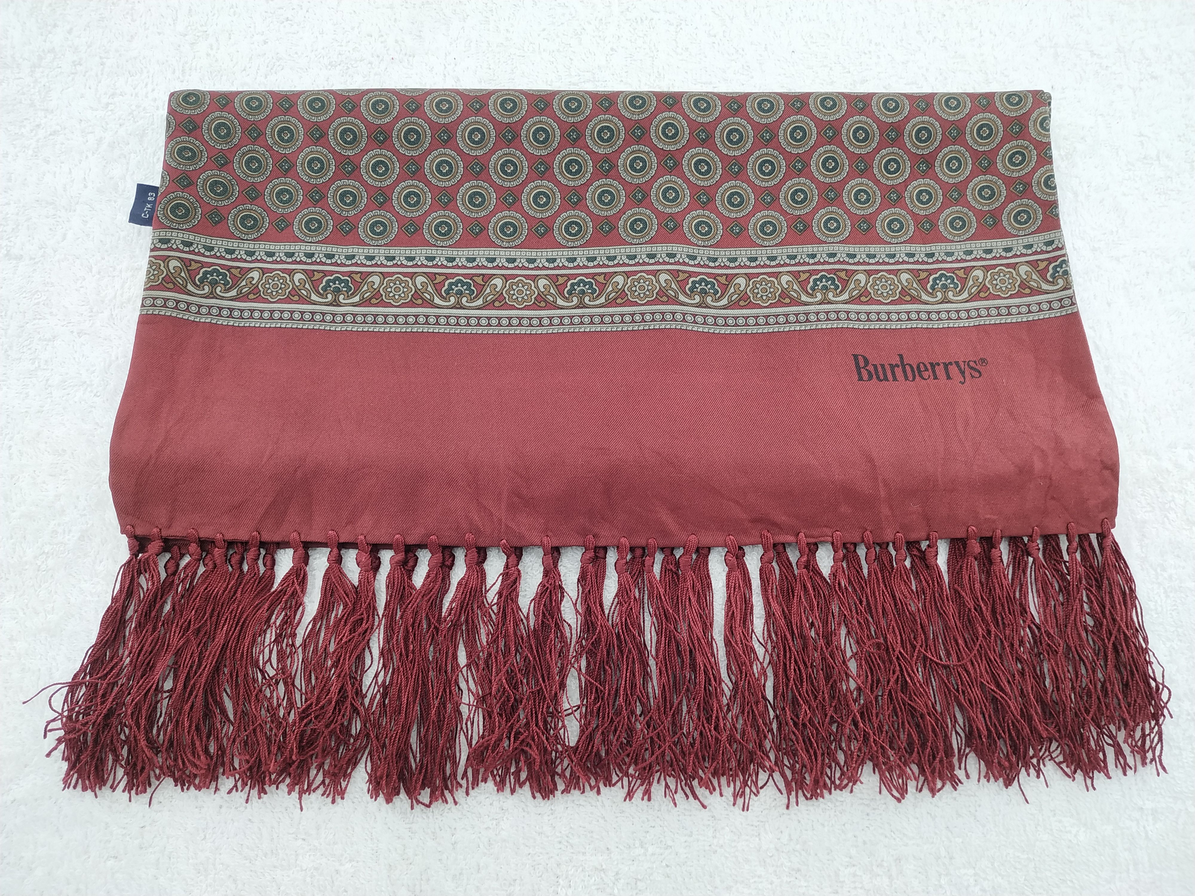 Burberry Vintage Burberry Scarf/Muffler/Neckwear MF514 Size ONE SIZE - 3 Thumbnail