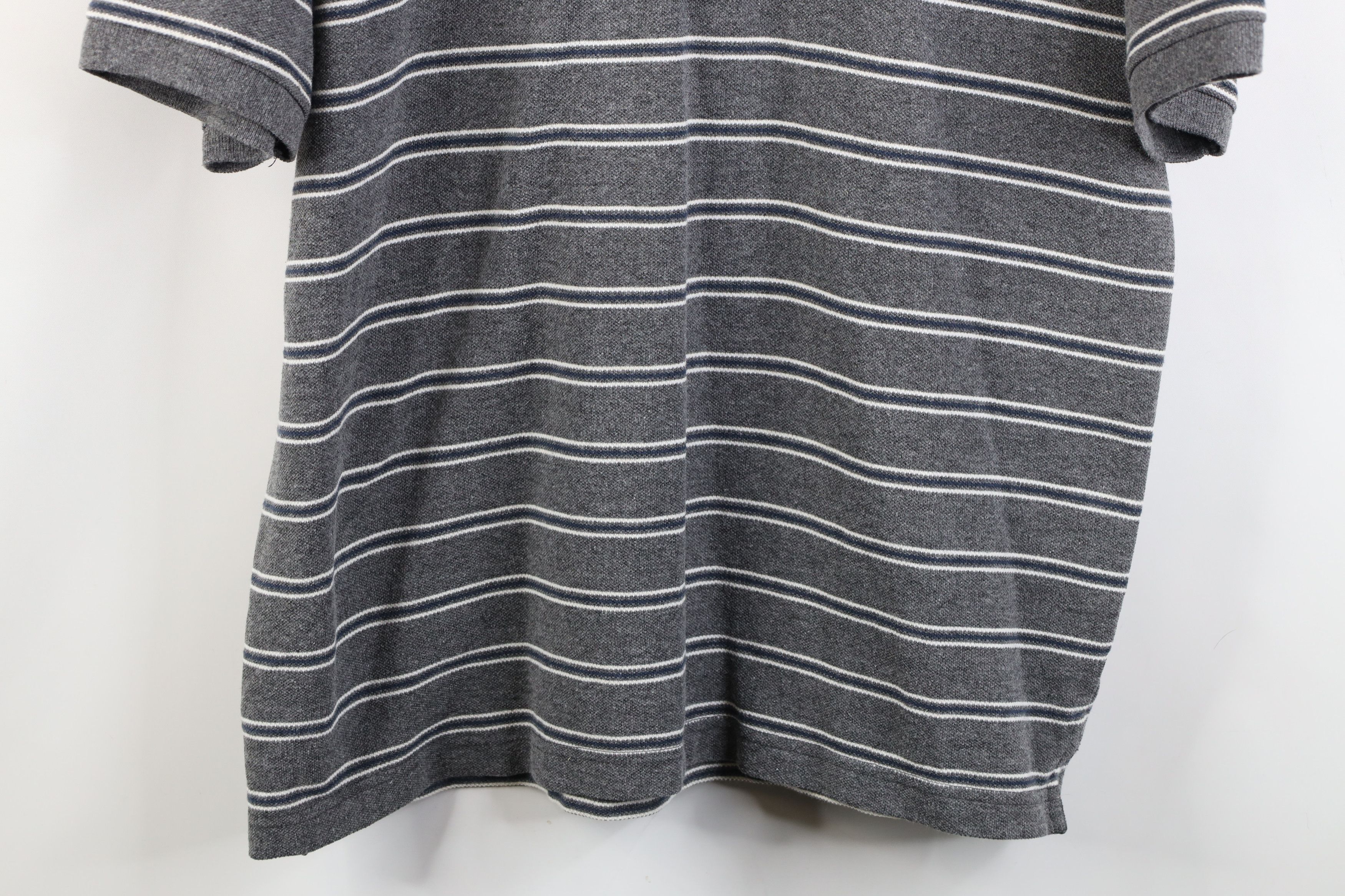 Vintage Vintage 90s Streetwear Block Cotton Knit Golf Polo Shirt Size US XL / EU 56 / 4 - 3 Thumbnail