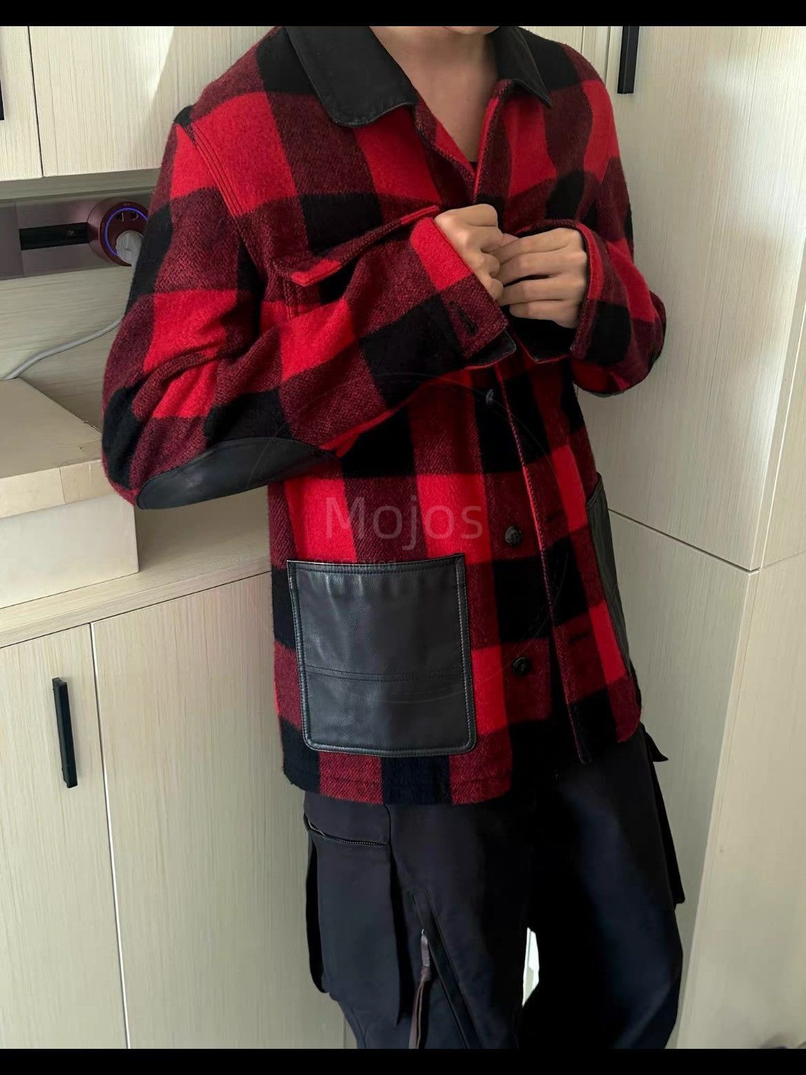 Junya Watanabe Junya Watanabe x Carhartt 17AW Plaid Wool Coat-2508 Size US L / EU 52-54 / 3 - 7 Thumbnail