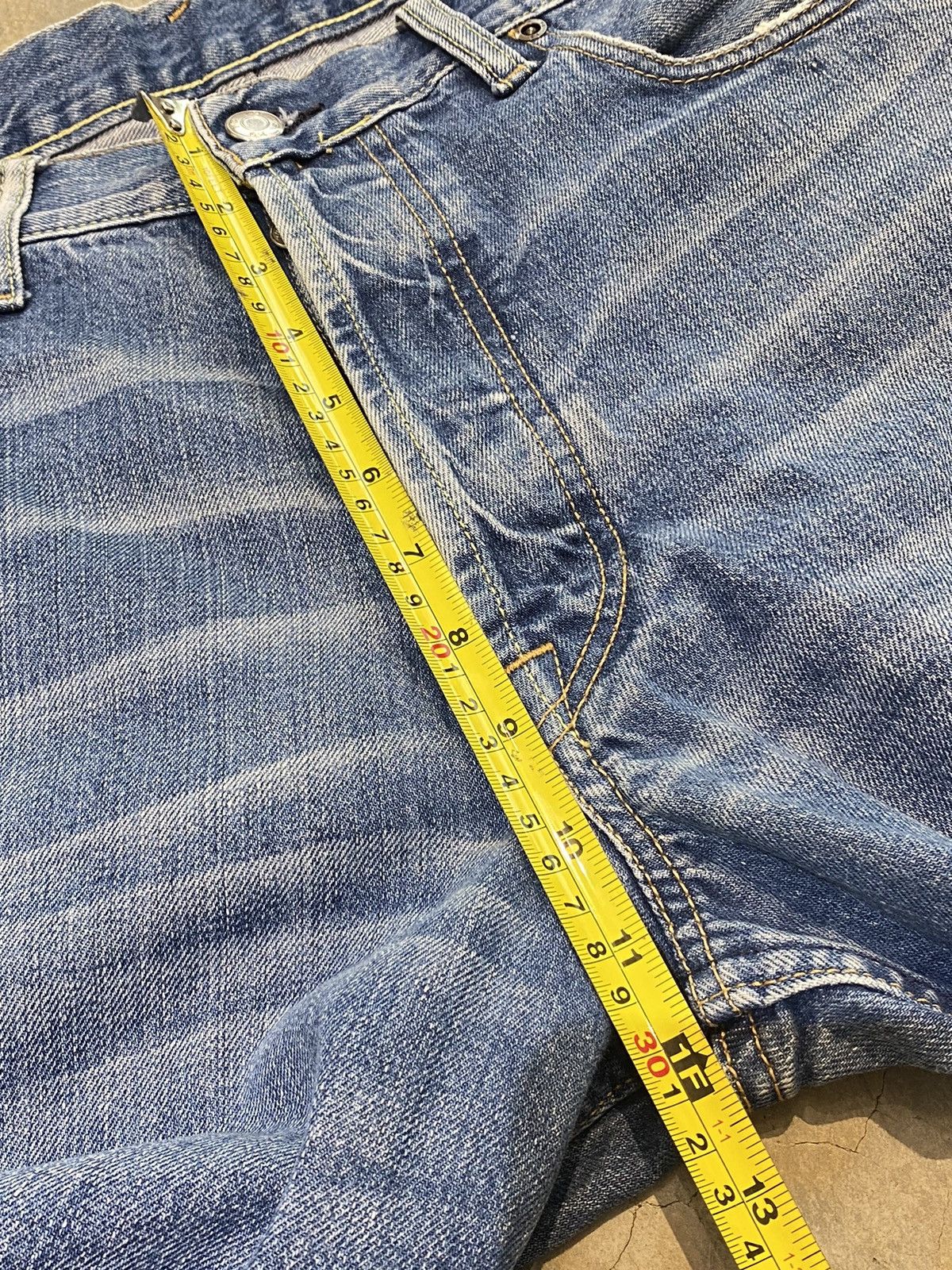 Y-3 Vintage Yohji Yamamoto Y-3 X Adidas SS05 Three Stripes Jean Size US 34 / EU 50 - 20 Thumbnail