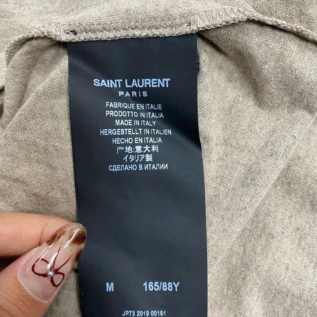 Yves Saint Laurent Saint Laurent Star letter logo short sleeve 2502-Nextarrow Size US M / EU 48-50 / 2 - 4 Thumbnail