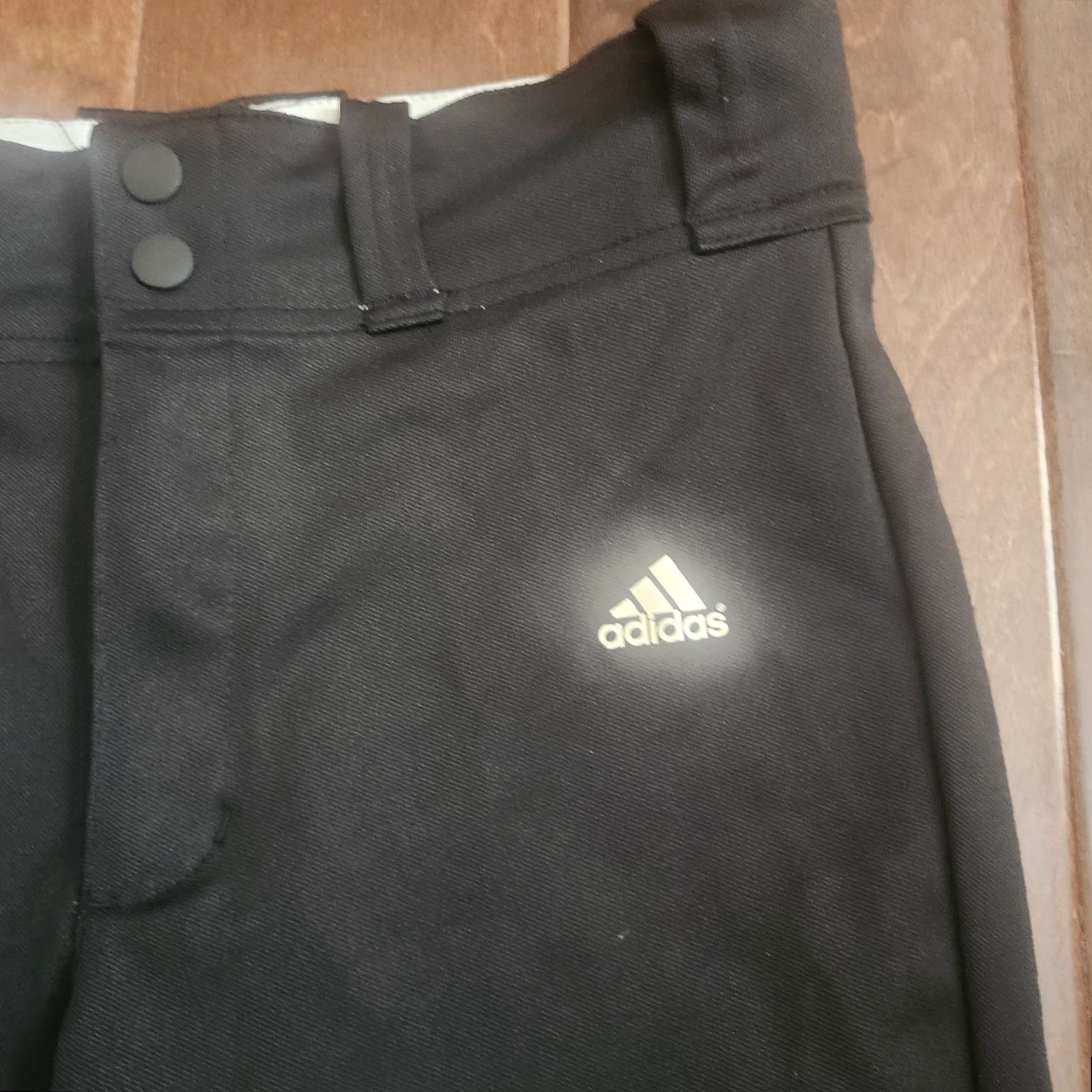 Adidas Adidas Climalite Mens Medium Black Athletic Training Pants Cropped Inseam Size US 31 - 6 Thumbnail
