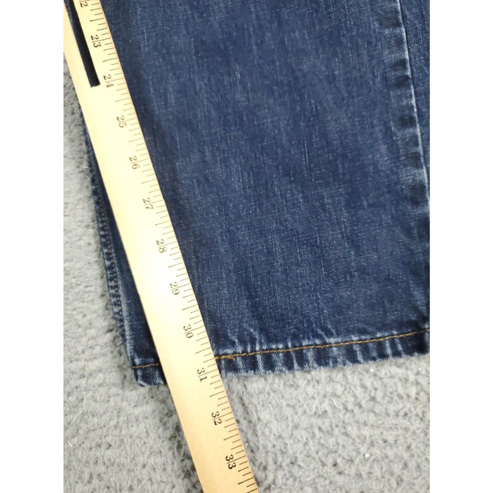 Levi's Levis 505 Mens 38x32 Extra Large XL Blue Casual Straight Leg Denim Jeans Pants Size US 38 / EU 54 - 5 Thumbnail