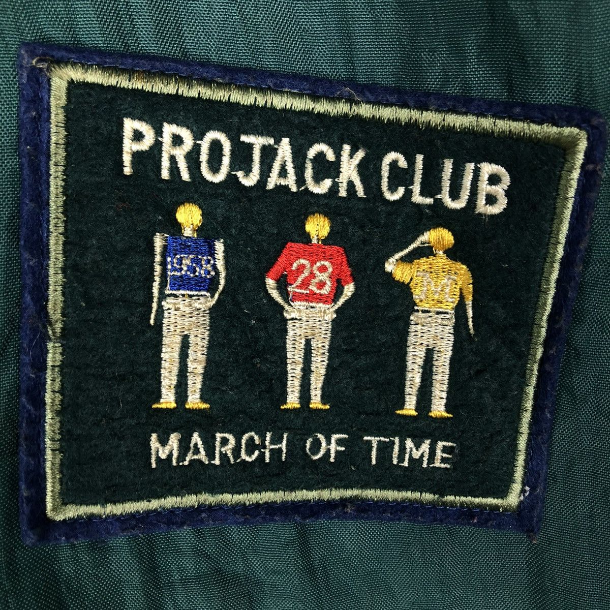 Hysteric Glamour 🔥Vintage Bomber Jacket Projack Club Big Logo Cartoon Size US S / EU 44-46 / 1 - 17 Thumbnail