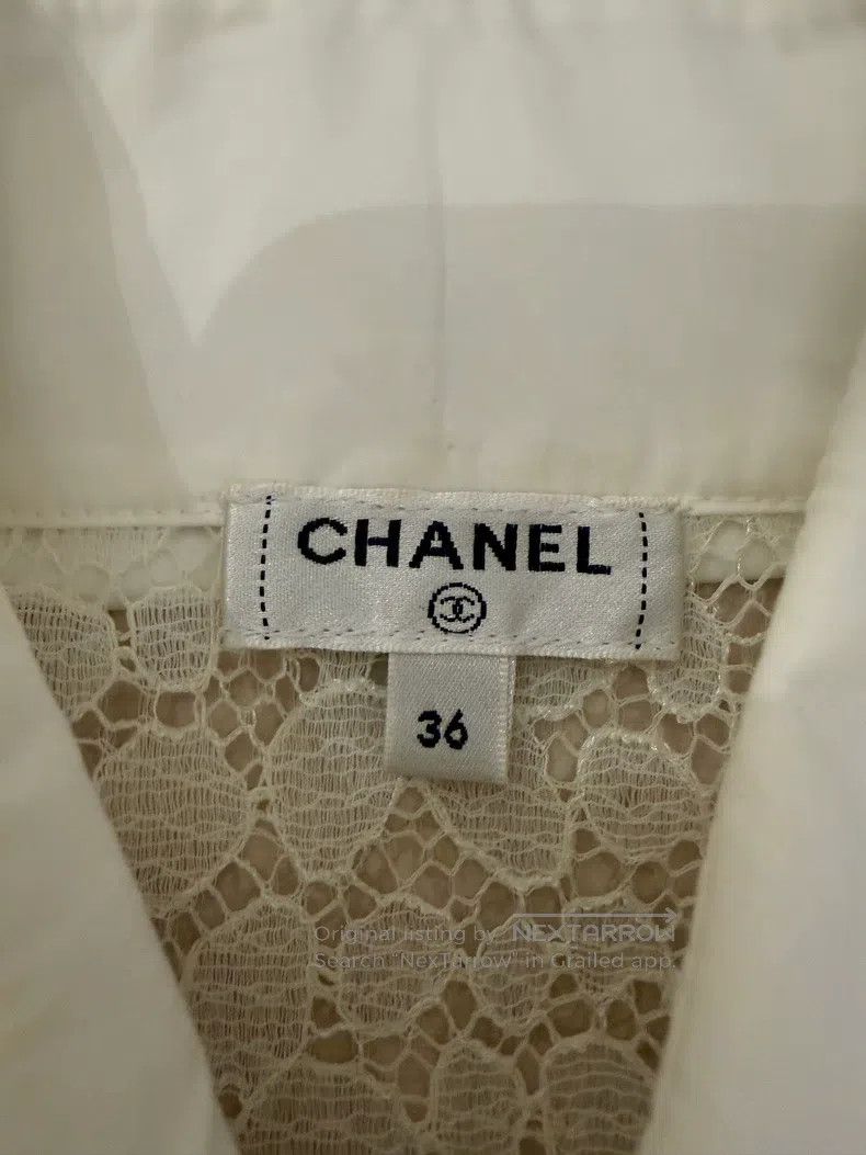 Chanel Chanel Show heavy industry court lace hollow elegant white Size XS / US 0-2 / IT 36-38 - 3 Thumbnail