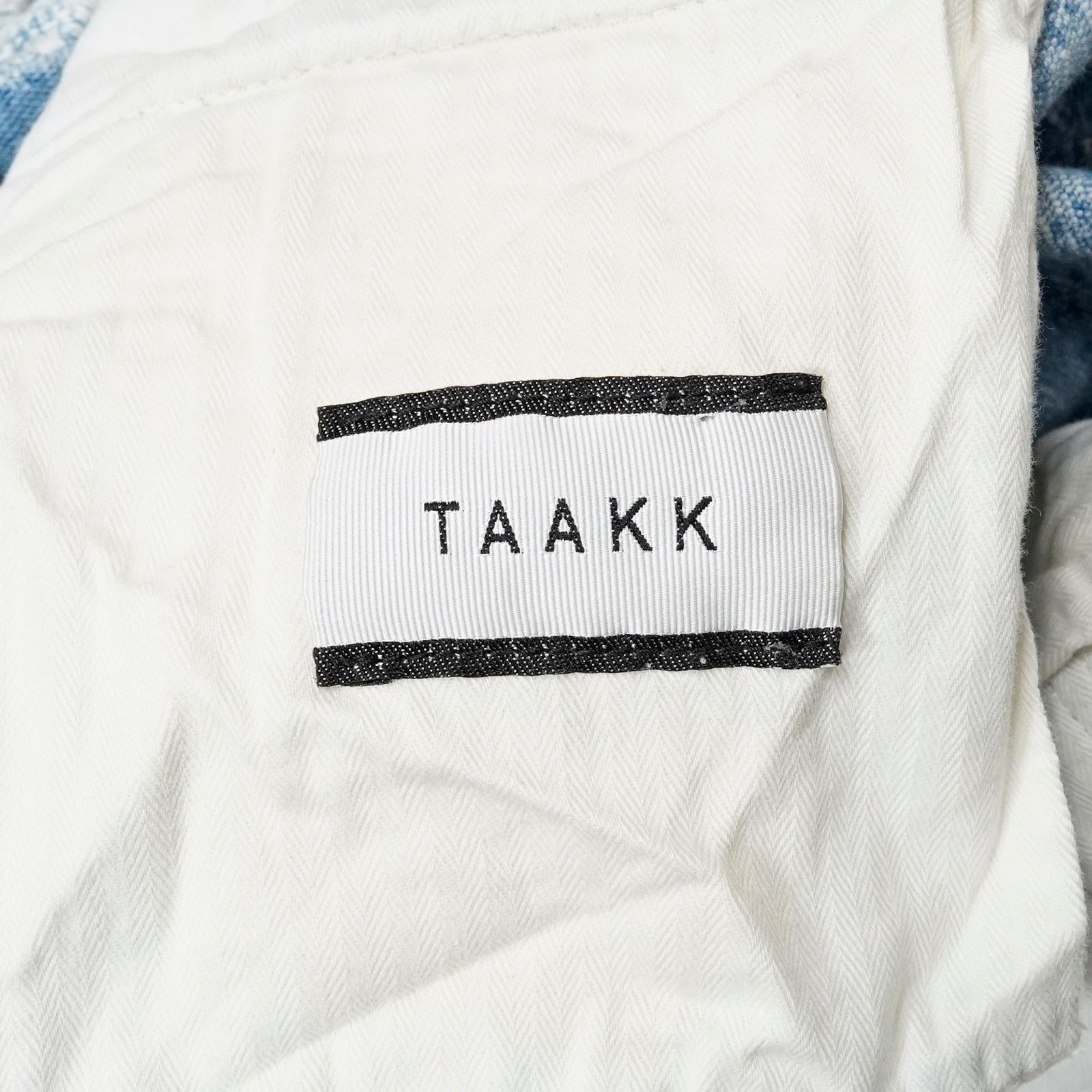 TAAKK TAAKK Distressed Denim Overalls Japan Designer Wide Leg Size US 35 - 7 Thumbnail