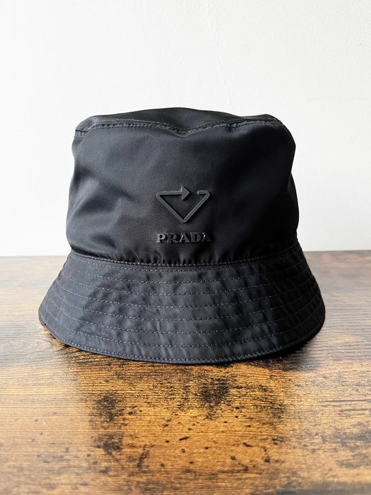 Prada Prada Re Nylon bucket hat Grailed