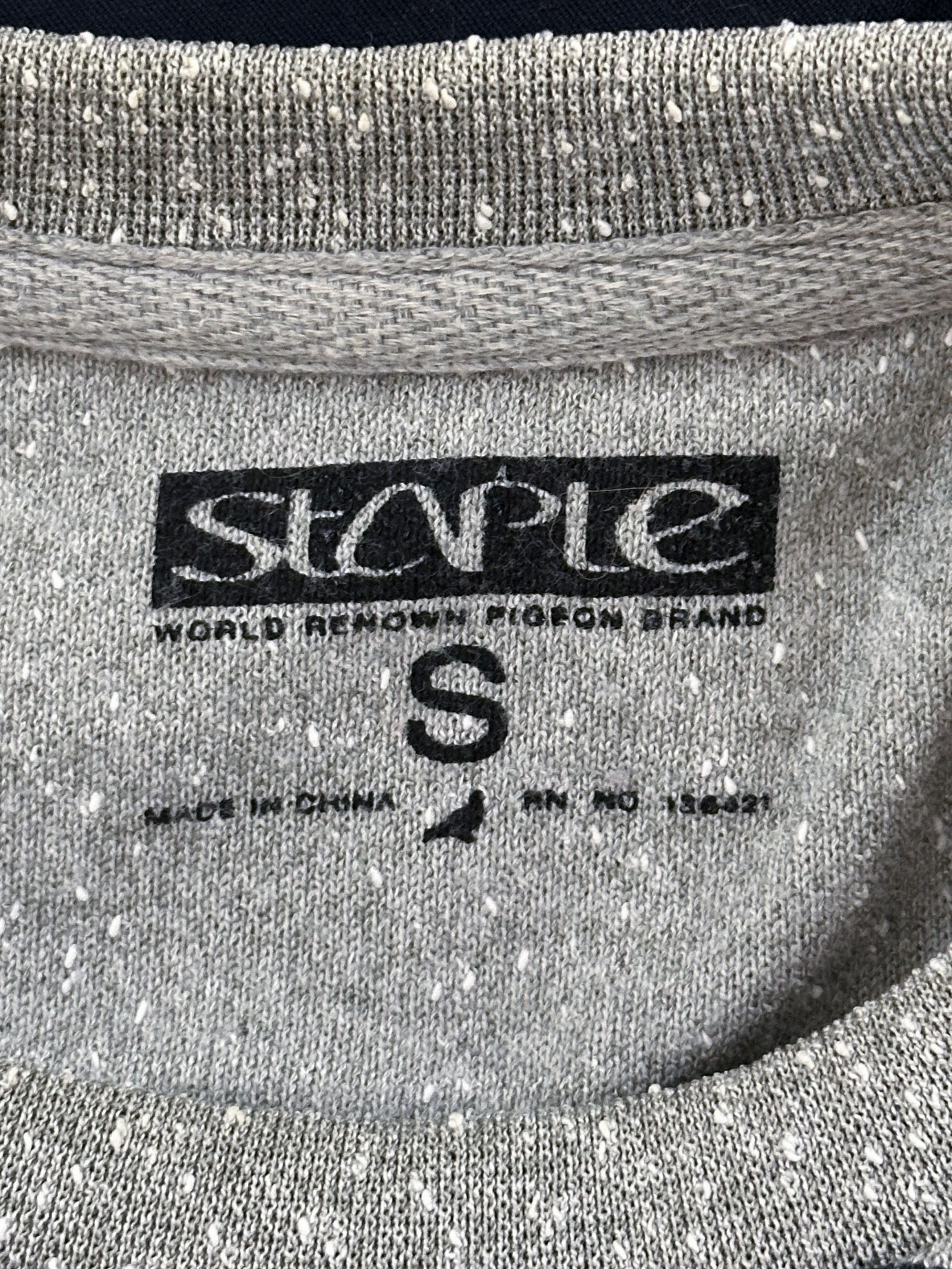 Staple Staple “Good Luck” Embroidered Retro Crewneck (Size S) Size US S / EU 44-46 / 1 - 4 Thumbnail
