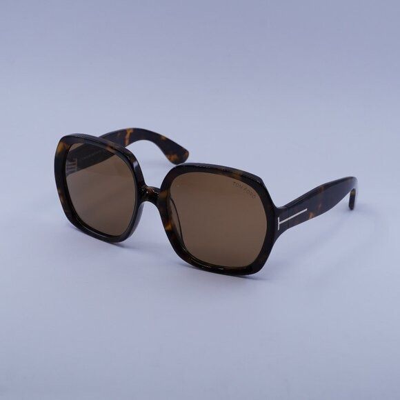Tom Ford Tom Ford FT1113 52G Inger Sunglasses Dark Havana  display picture 1