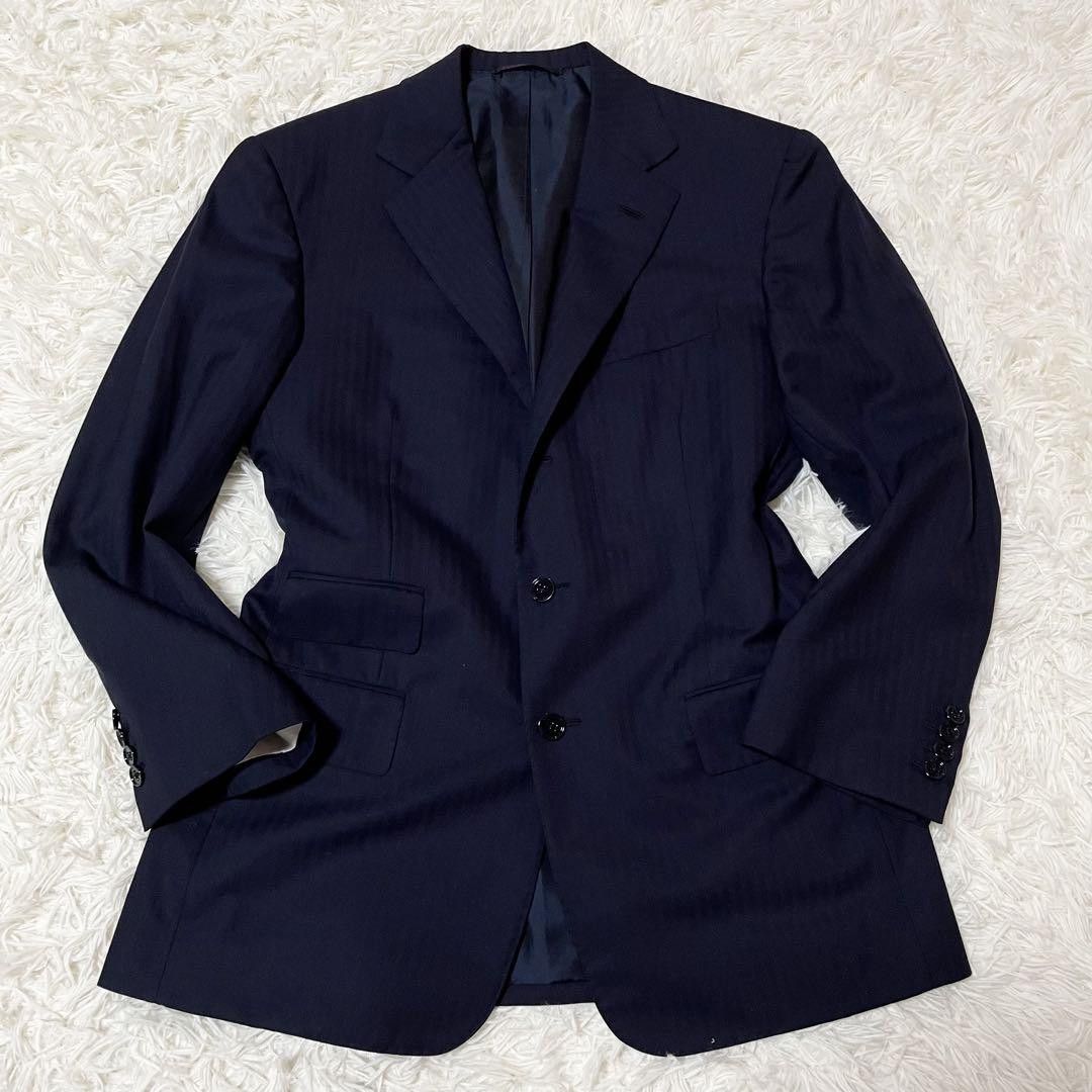 Ralph Lauren Purple Label Ralph Lauren Purple Label Cashmere Setup Suit Navy 2B Size 36R - 3 Thumbnail