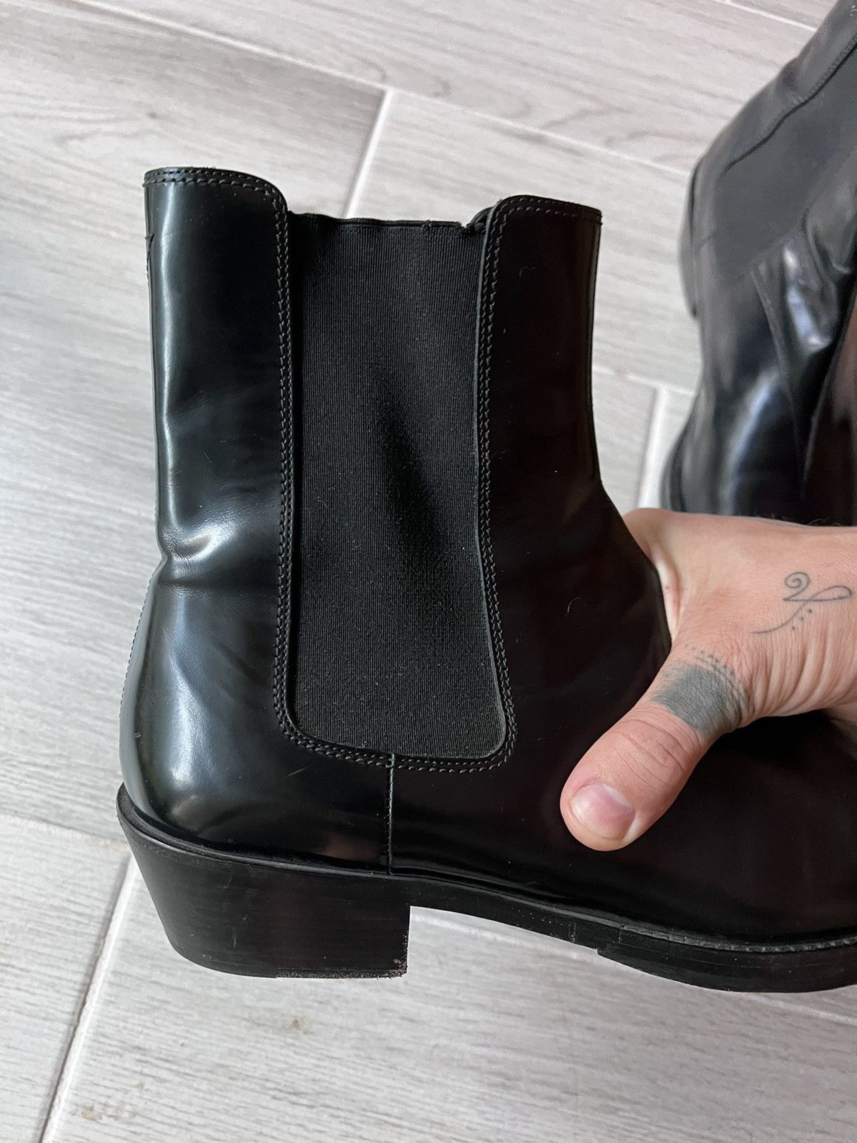 Berluti × Haider Ackermann Berluti Keith boots black Size US 10.5 / EU 43-44 - 9 Thumbnail