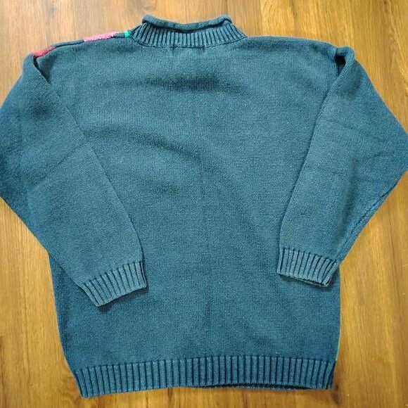 Other Vintage Lord Isaacs Cottage Core Granny Crewneck Sweater Size M / US 6-8 / IT 42-44 - 5 Thumbnail