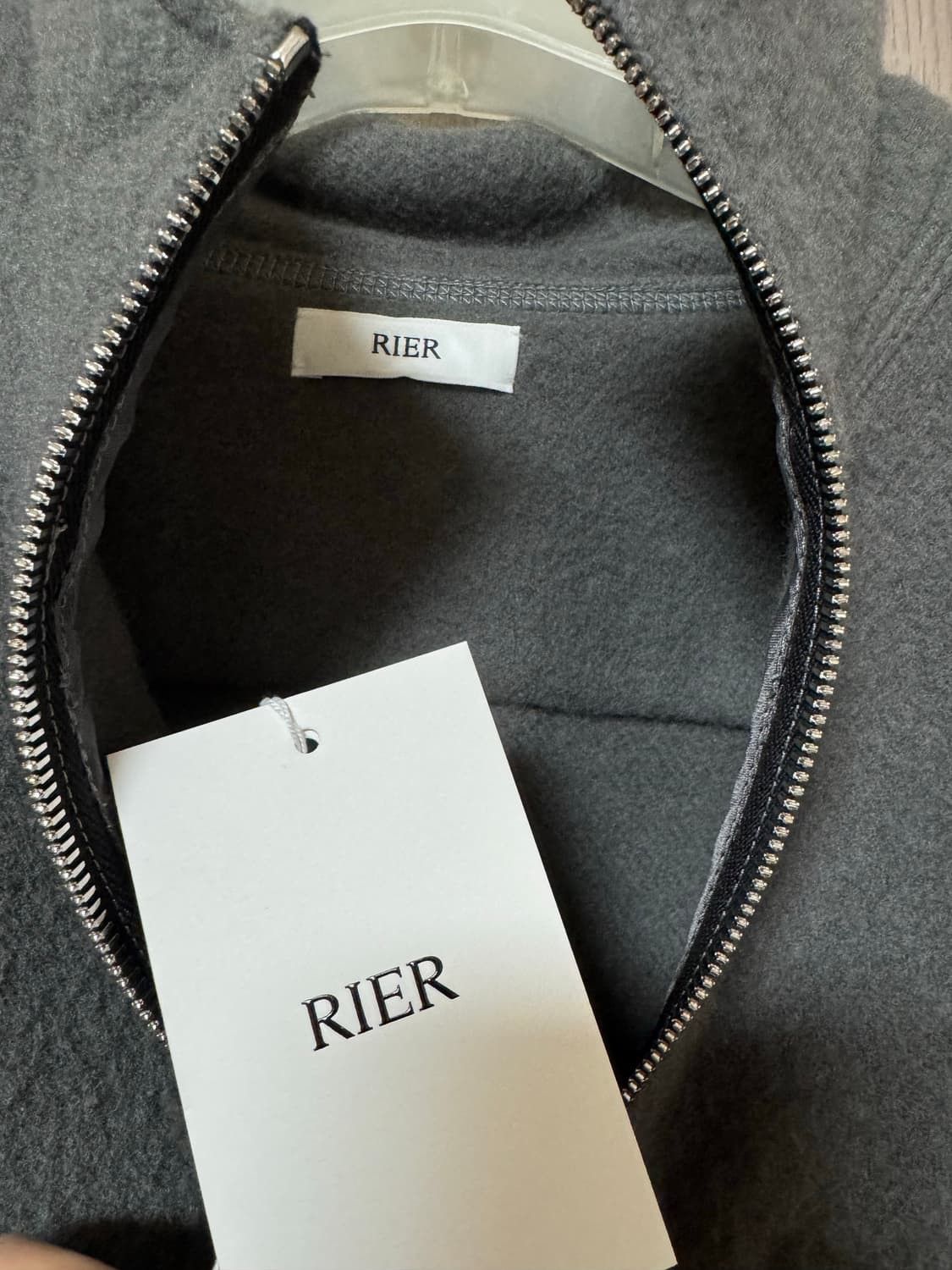 RIER Rier Wool Polar Zip Up Fleece Sweatshirt Size US S / EU 44-46 / 1 - 4 Thumbnail