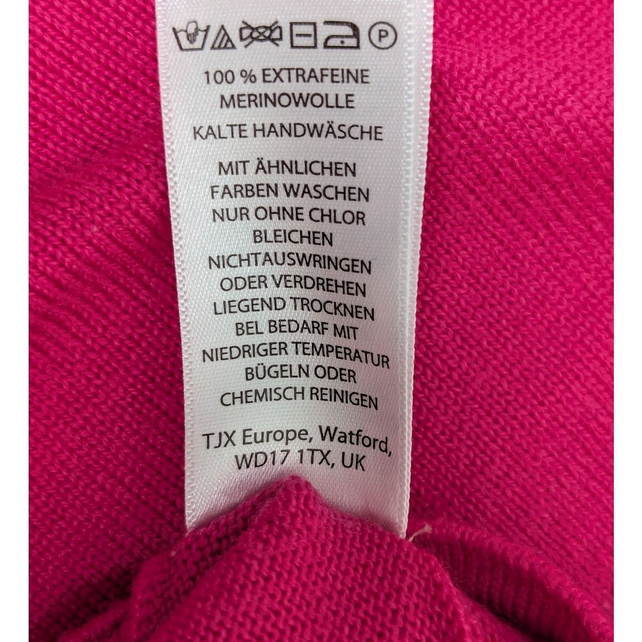 Other Max Studio Merino Wool Pullover Sweater with Curved Hem Pink Size XL / US 12-14 / IT 48-50 - 6 Thumbnail
