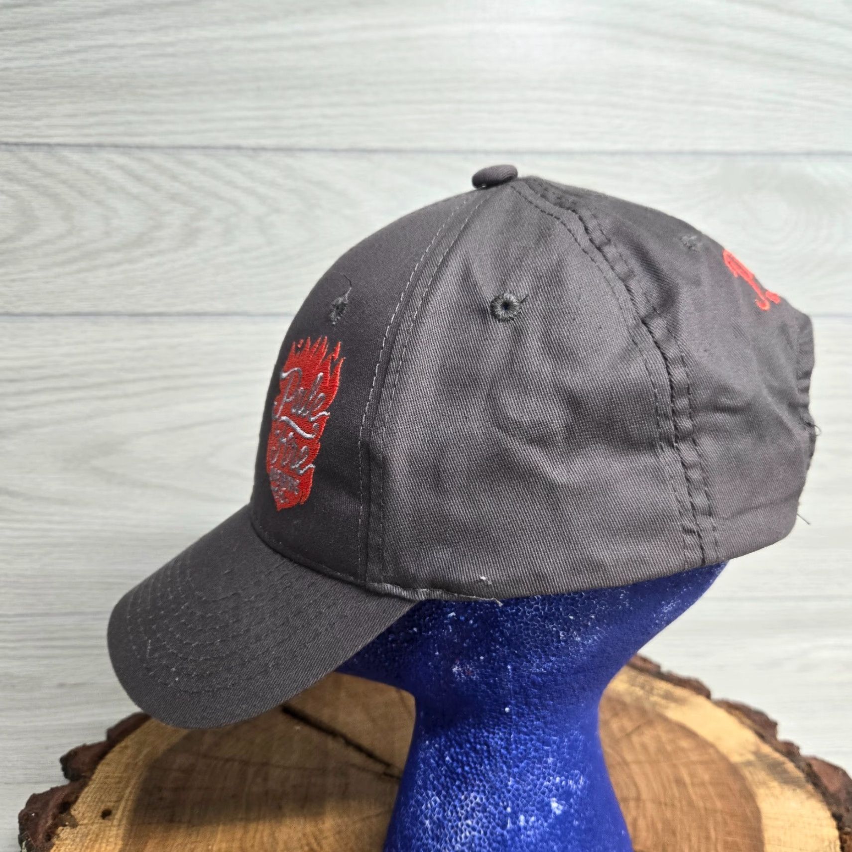 Bally Hawaiian Headware Hat Trucker Adult Adjustable Gray Snap Back Ball Cap Casual Casualwear Breyery Logo Hawaii Size ONE SIZE - 5 Thumbnail