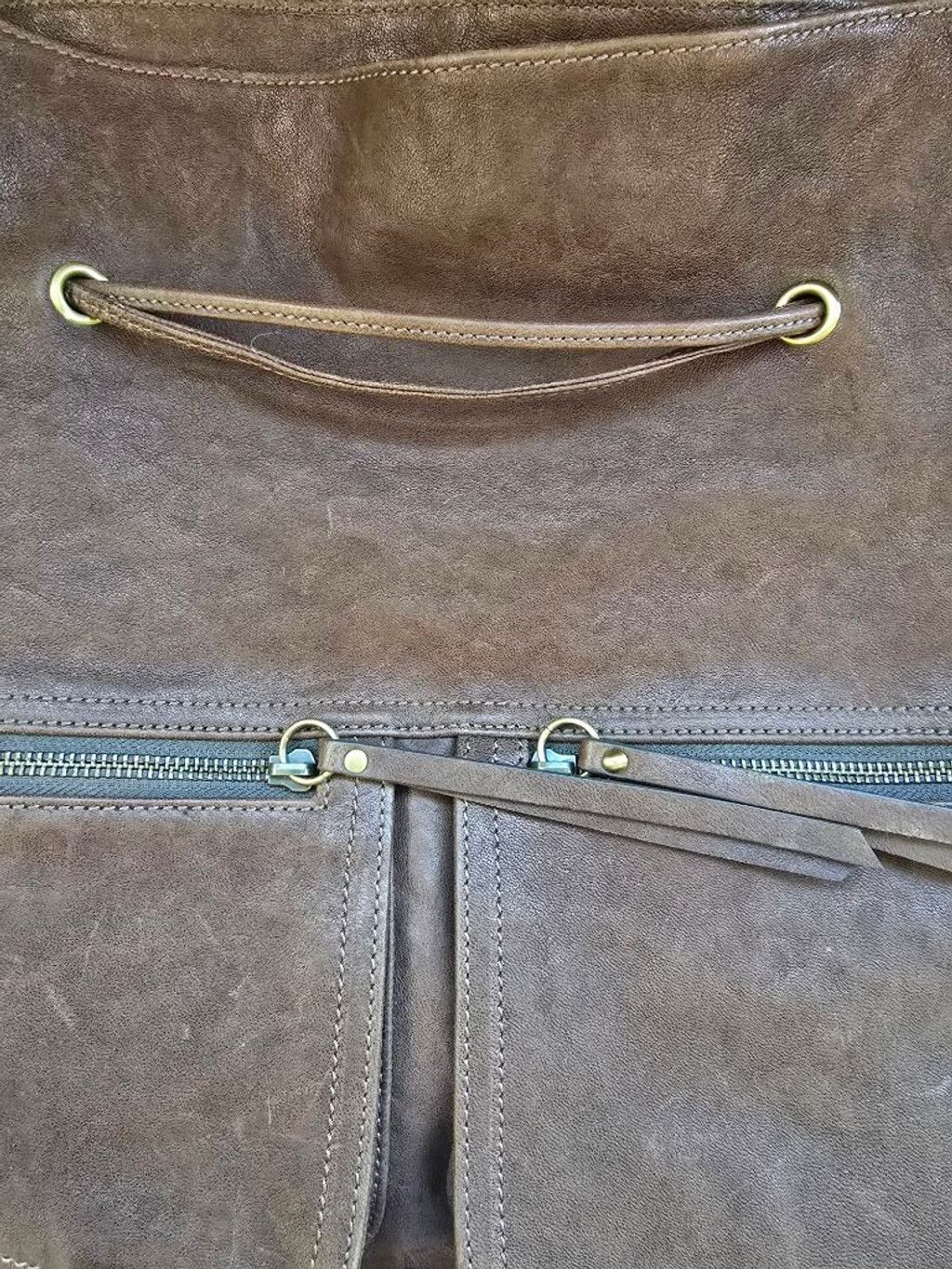 Other Women's Sorial Brown Leather Shoulder Bag One Size Size ONE SIZE - 2 Thumbnail