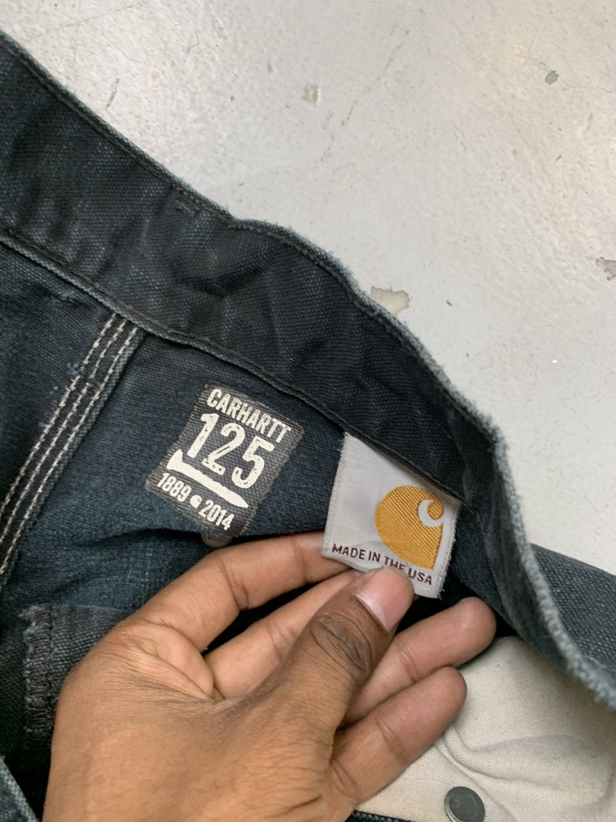 Carhartt vintage carhartt double knee b01 blk Size US 30 / EU 46 - 7 Thumbnail