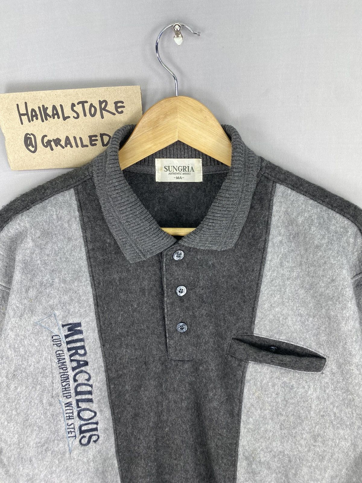 Japanese Brand Vintage Sweatshirt Collar By Sungria Size US M / EU 48-50 / 2 - 7 Thumbnail