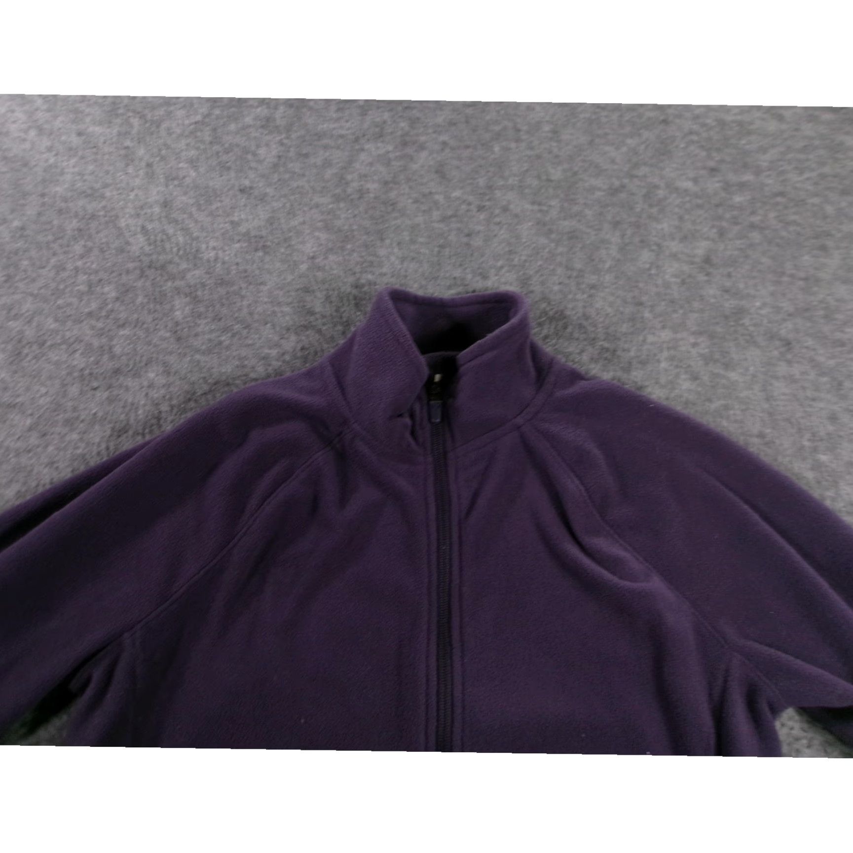 Old Navy Old Navy Jacket Womens Medium Purple Fleece Activewear Layering Cozy Lightweight Size M / US 6-8 / IT 42-44 - 3 Thumbnail