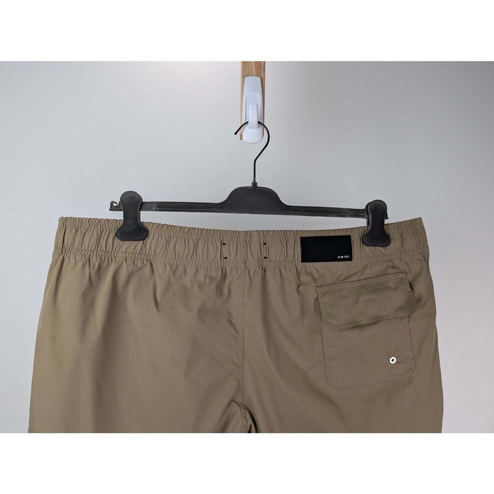 Amiri o1rshd1 Core Logo Swim Trunks Shorts in Tan xxl Size US 38 / EU 54 - 7 Thumbnail