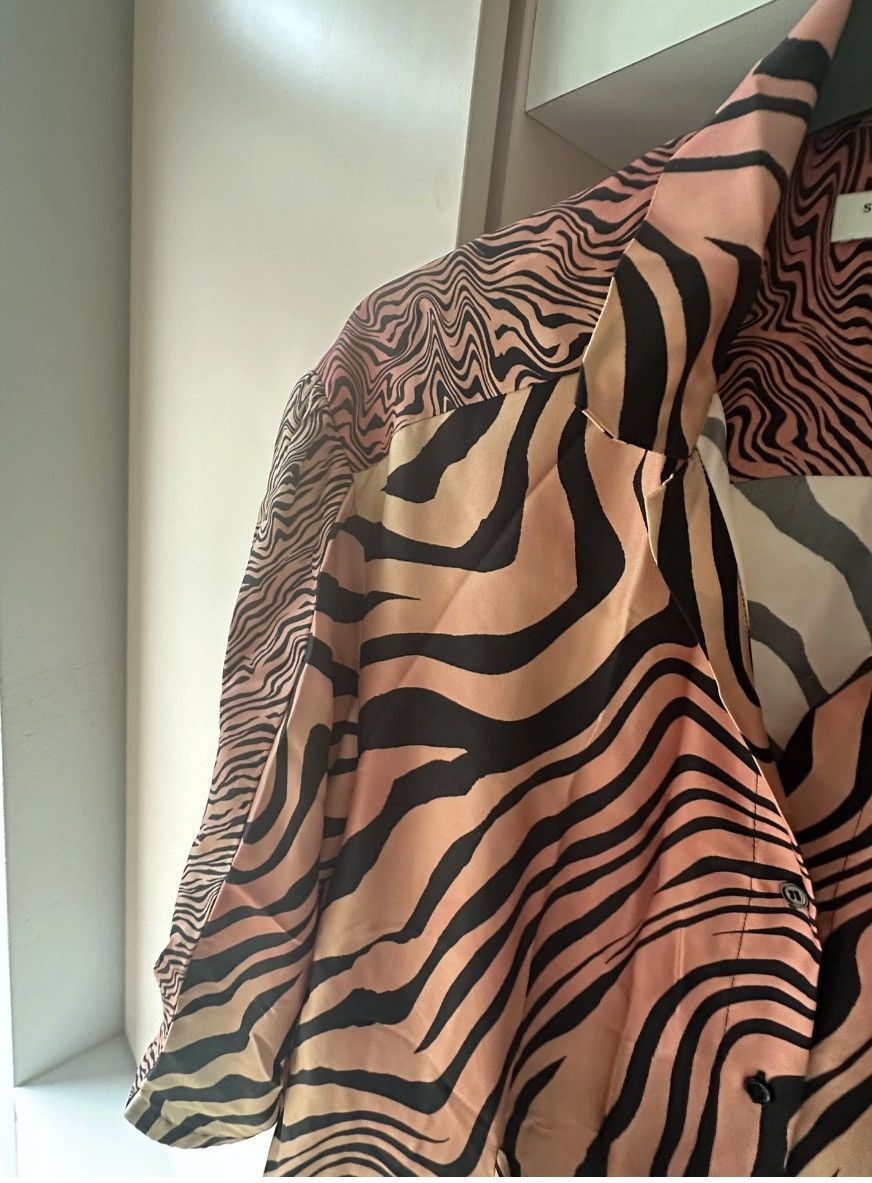 Sandro Sandro Silk Midi Dress Size XS / US 0-2 / IT 36-38 - 15 Thumbnail