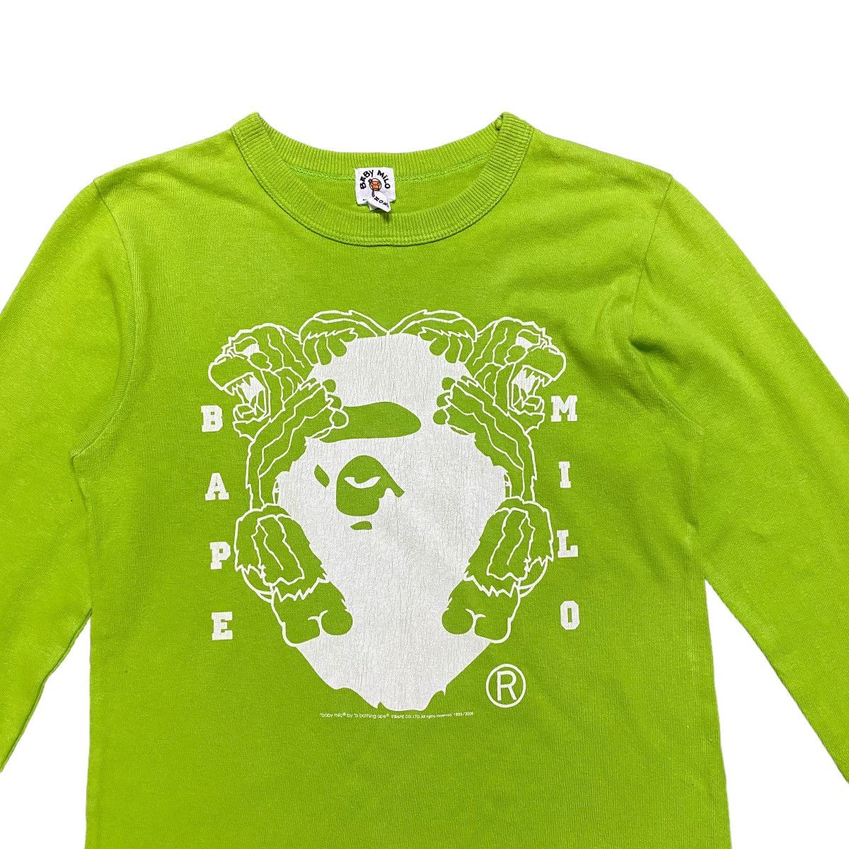 Bape Baby Milo Long Sleeve Tee Size S / US 4 / IT 40 - 3 Thumbnail