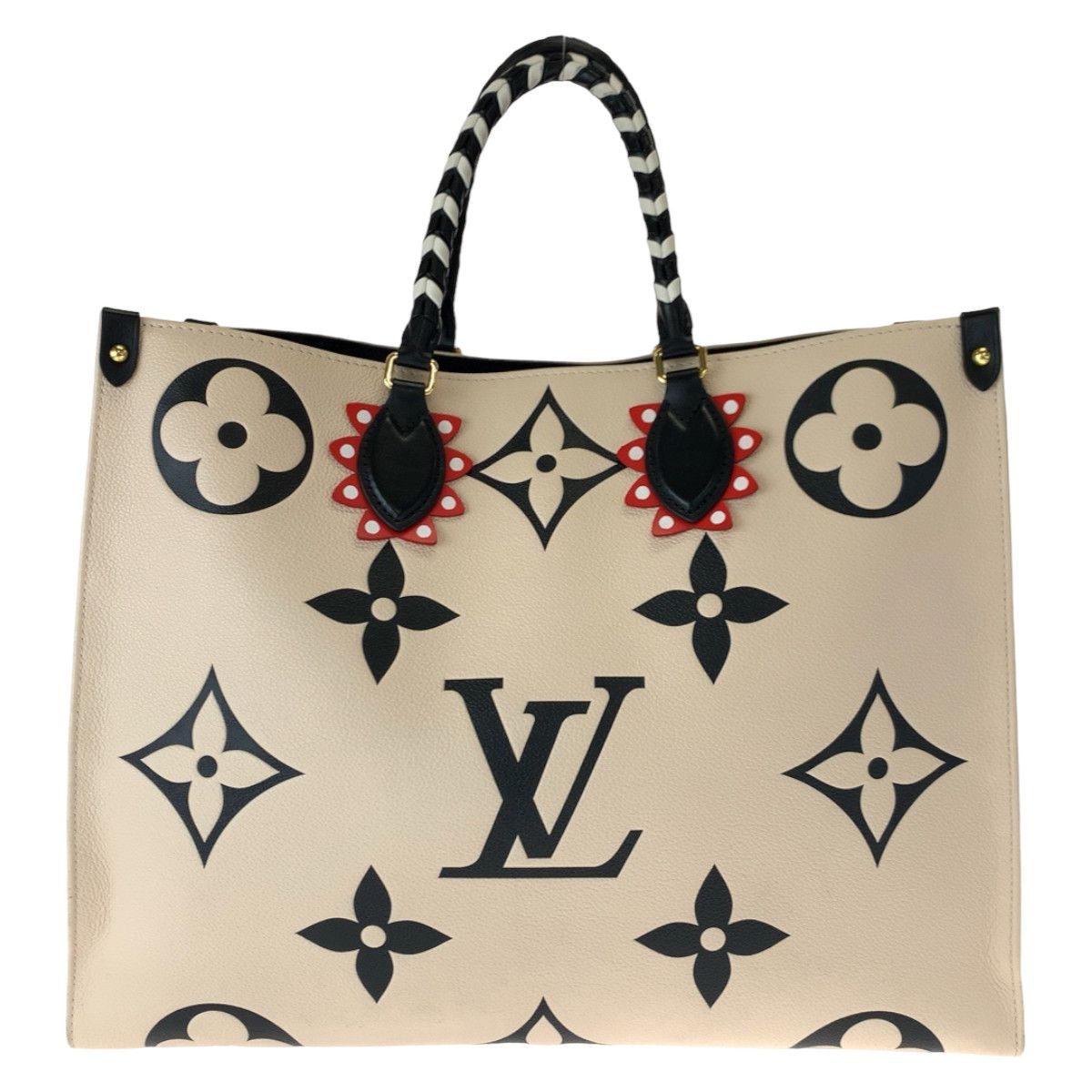 Louis Vuitton Louis Vuitton Louis Vuitton OnTheGo GM Tote Bag M45372 Leather Tote Bag M45372 in Great Condition Size ONE SIZE - 1 Thumbnail