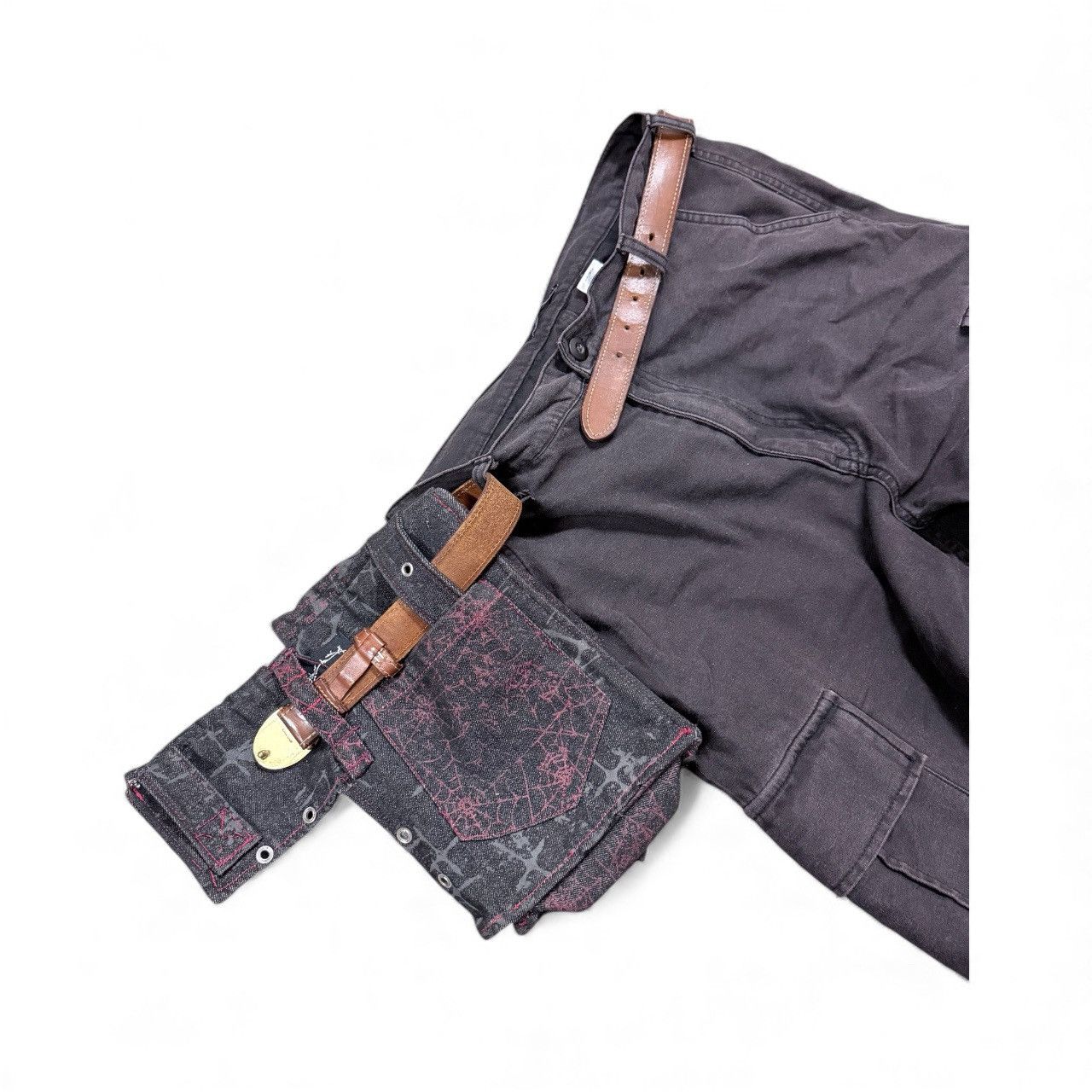 Le Grande Bleu (L.G.B.) Vtg👹H.Noato H.Anarchy Plus Bondage Waist Bag Punk Size ONE SIZE - 5 Thumbnail
