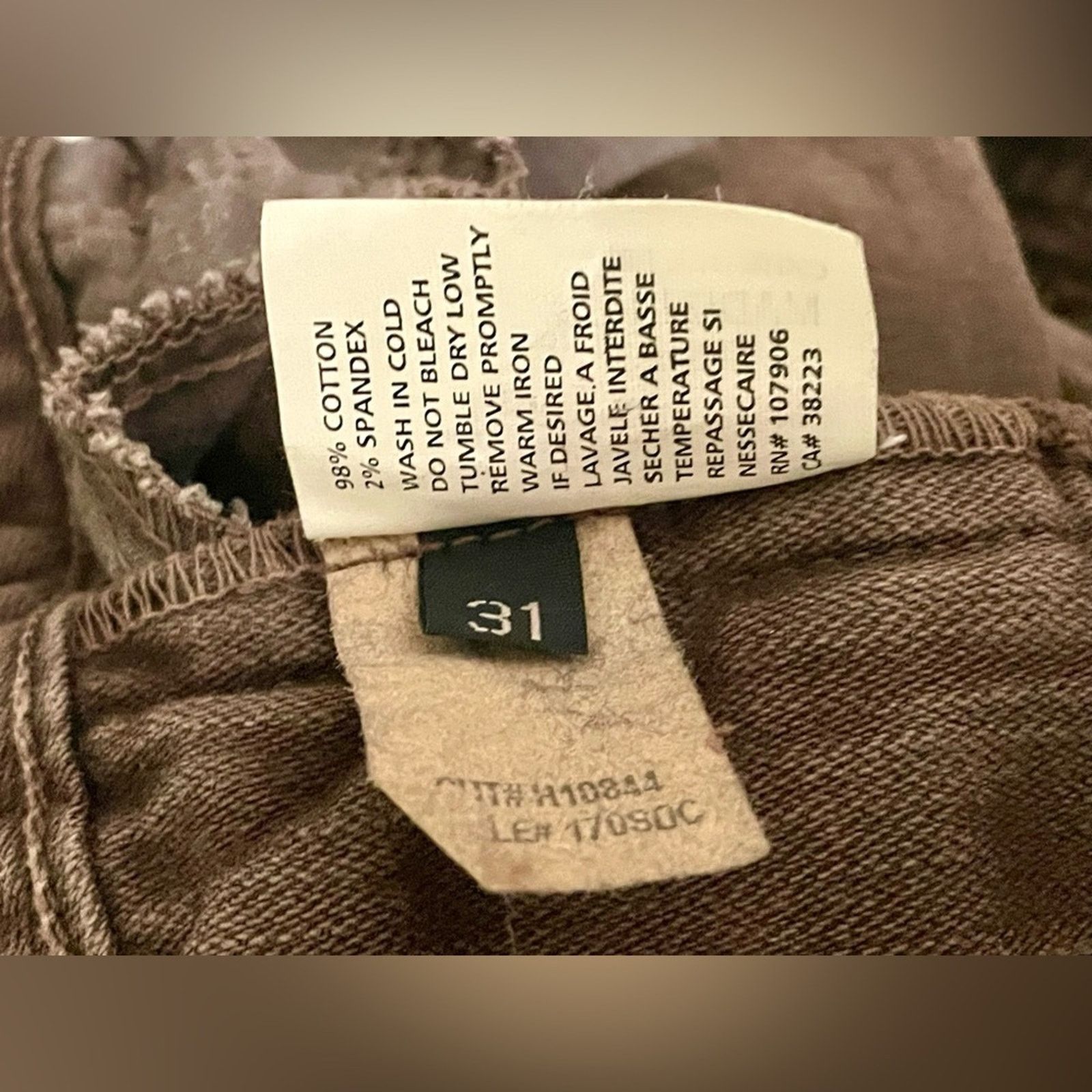 Hudson Hudson Jeans Brown Distressed Flared Jeans - size 31 Size 31" - 9 Thumbnail