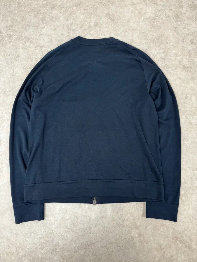 Prada 2000s Prada Navy Zip-up Sweater Size US M / EU 48-50 / 2 - 4 Thumbnail