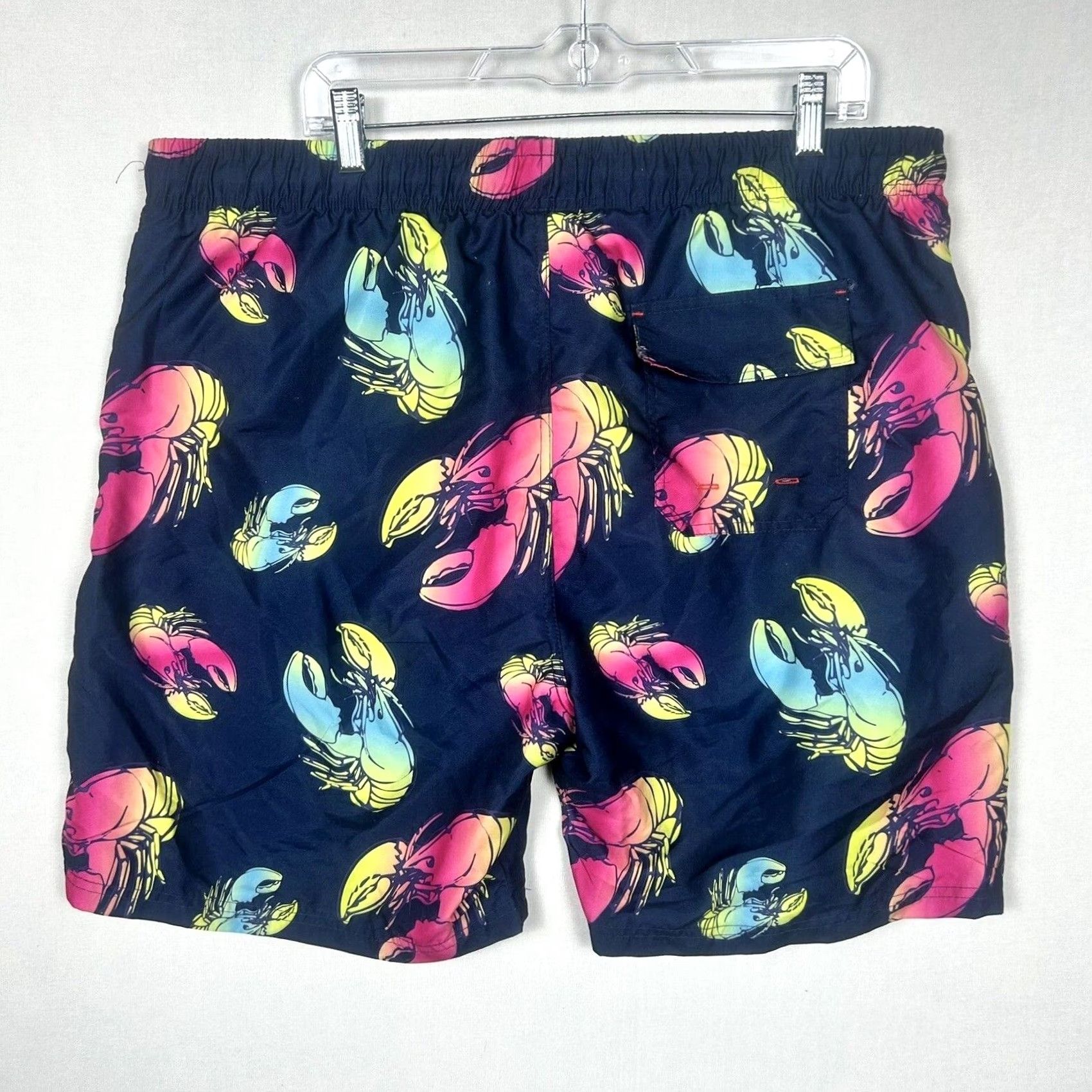 Vintage US Polo Assn Swim Trunks Shorts Men’s 2XL Blue Lobster Nautical Swimwear Trunks Elastic Lined Beach Mens Size US XXL / EU 58 / 5 - 3 Thumbnail