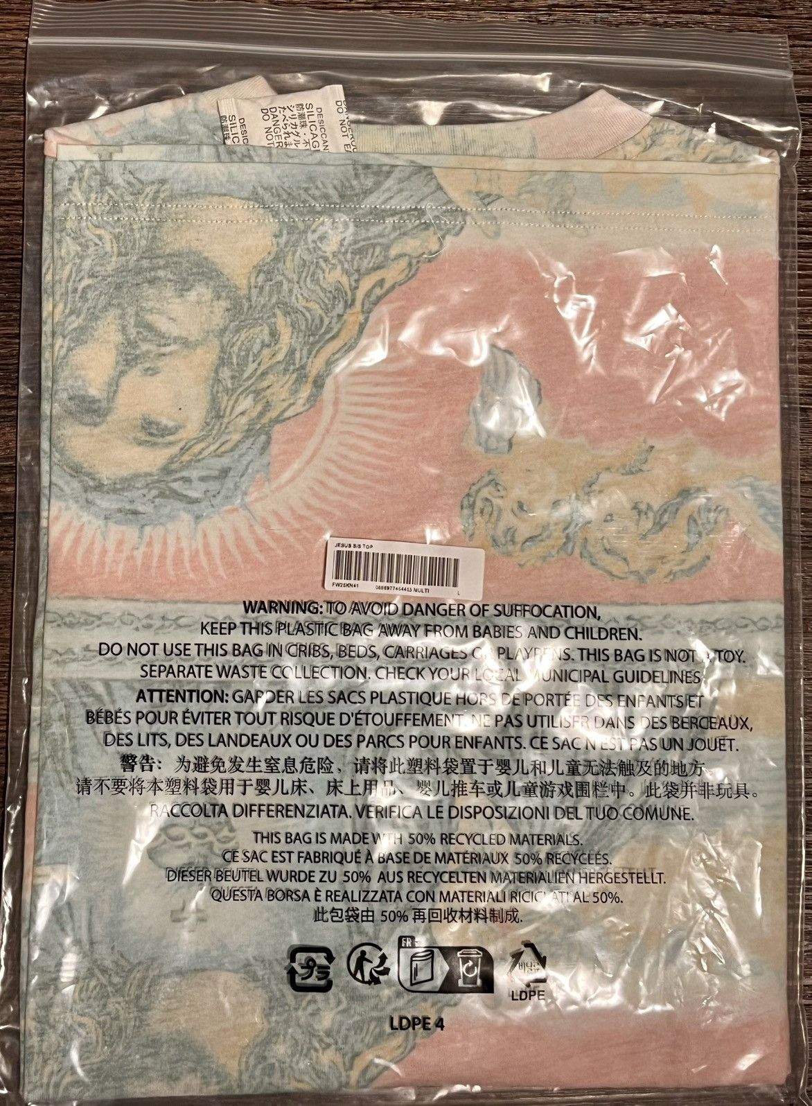 Supreme Supreme Jesus S/S Top (Fw25) Size US L / EU 52-54 / 3 - 3 Thumbnail