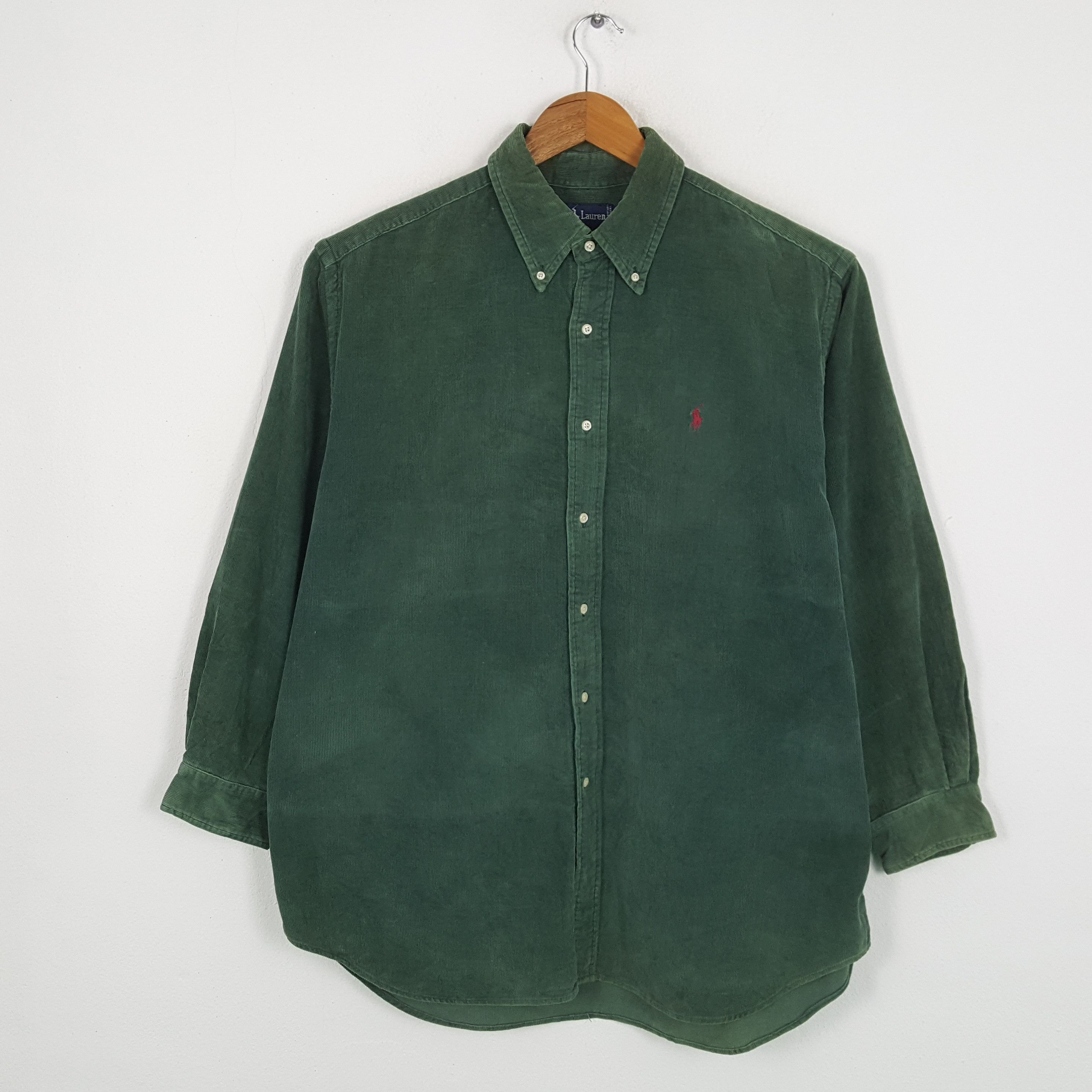 Polo Ralph Lauren × Vintage Vintage POLO by RALPH LAUREN Fashion Brand Velvet Shirts Size US XXL / EU 58 / 5 - 1 Thumbnail