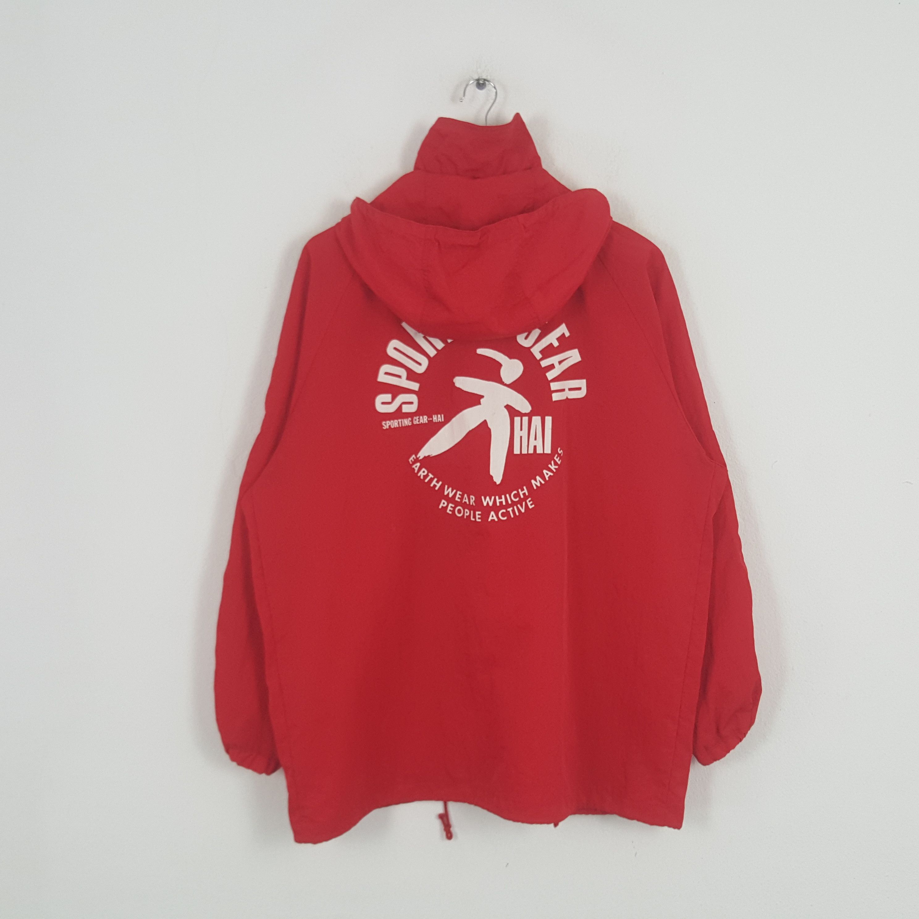 Hai Sporting Gear × Issey Miyake × Vintage Vintage Hai Sporting Gear by Issey Miyake Designer Jacket Size US XL / EU 56 / 4 - 1 Thumbnail