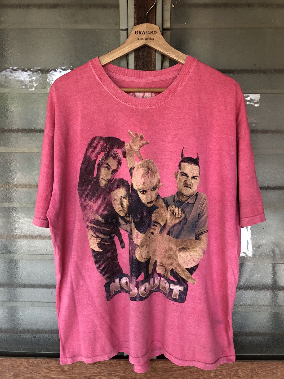 Band Tees Vintage No Doubt Pink Shirt Tee Size US XL / EU 56 / 4 - 1 Thumbnail