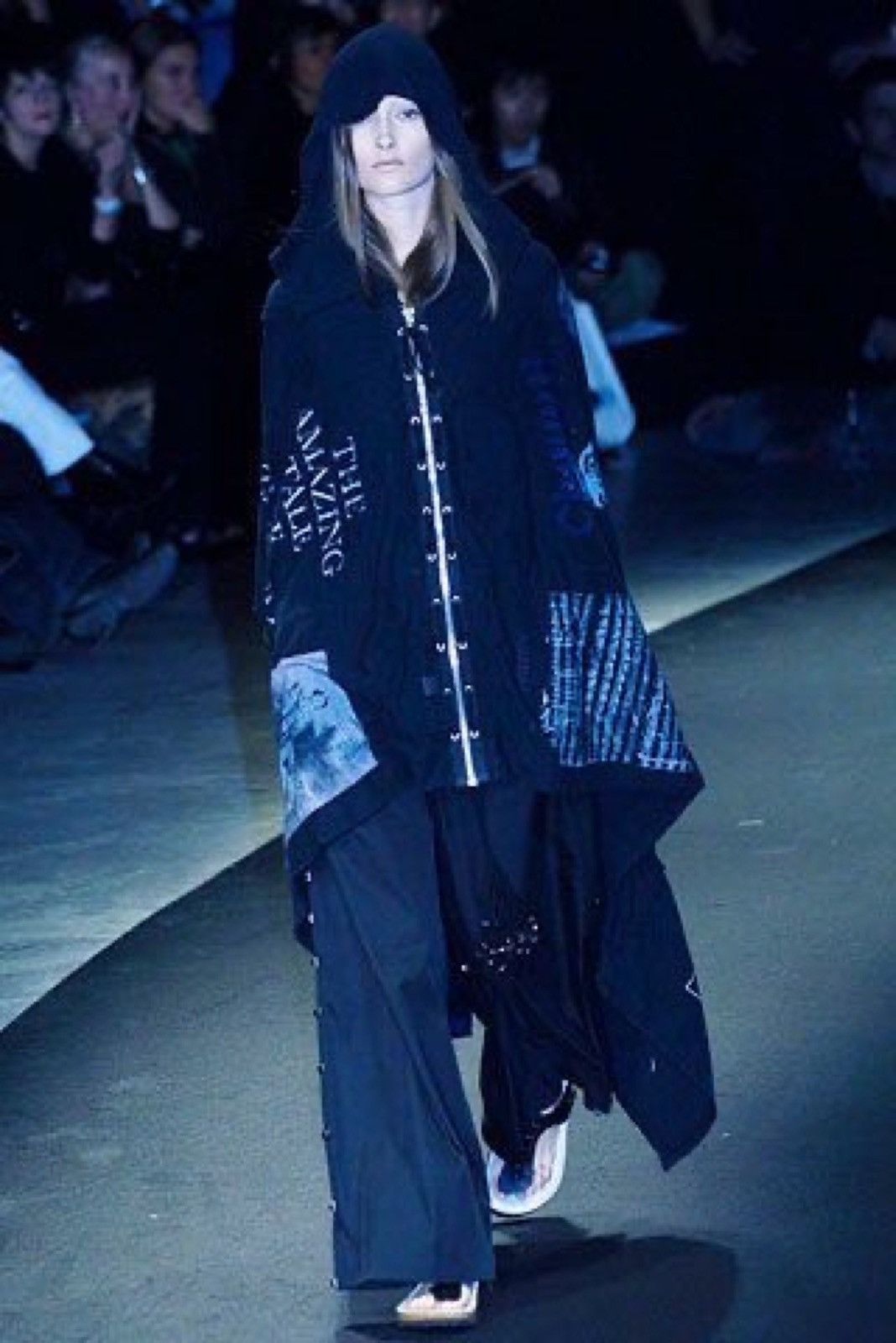 Undercover SS2006 UNDERCOVER “T” STUDDED WIDE FLARED PANTS Size US 30 / EU 46 - 2 Thumbnail