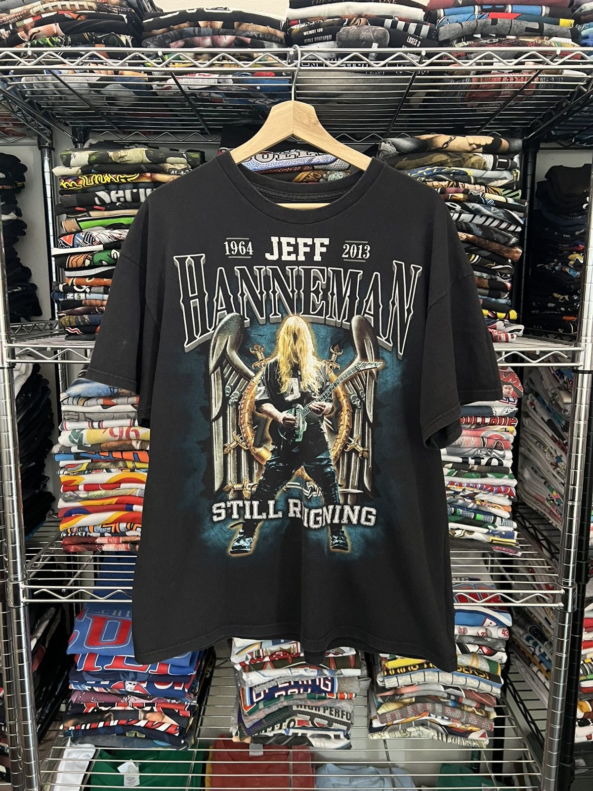 Jeff Hanneman Still Reigning Tour Band Tee