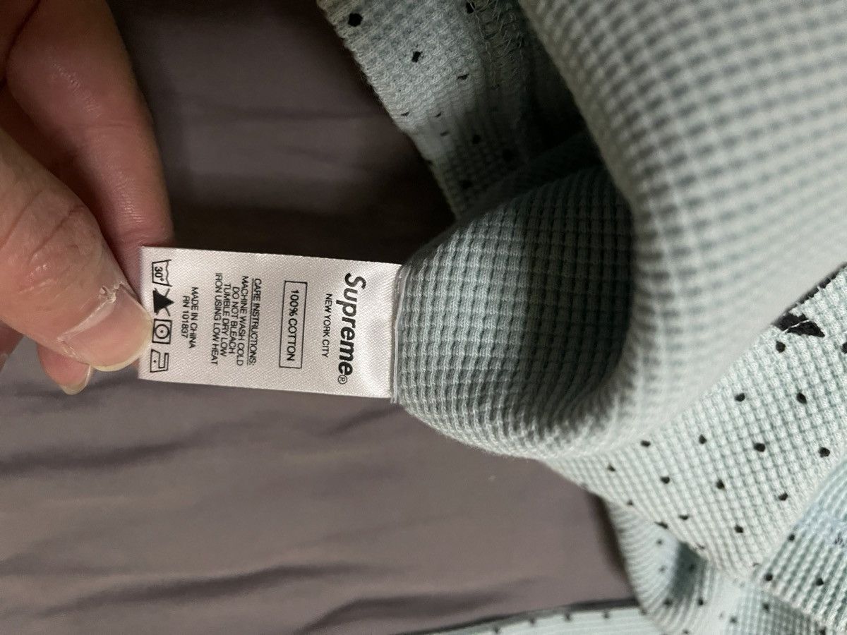 Playboy × Supreme Supreme playboy waffle thermal crewneck crew Size US L / EU 52-54 / 3 - 5 Thumbnail