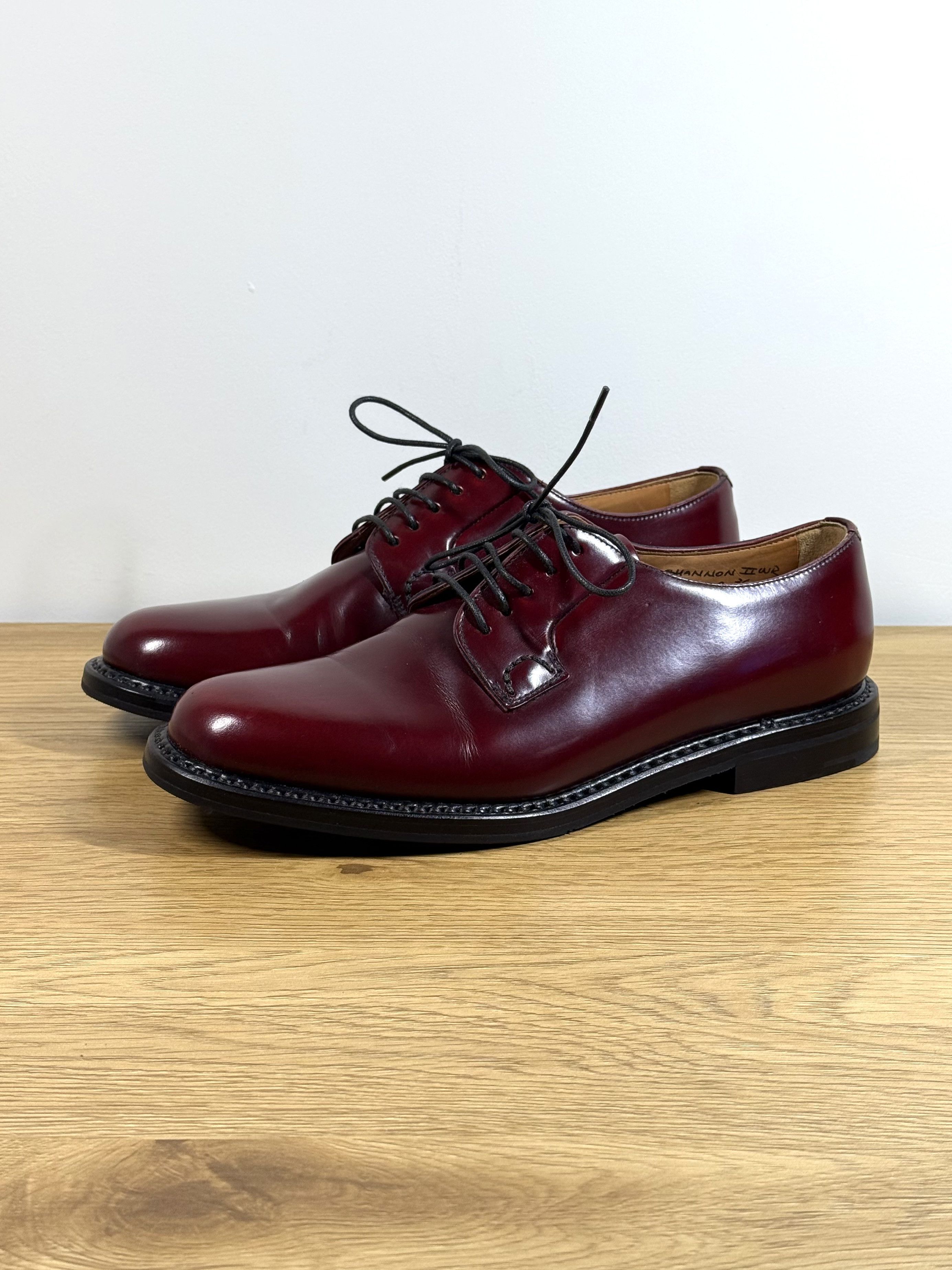 Church's Women's Church's Shannon Wr Brushed calfskin Derby lace-ups Size US 6 / IT 36 - 1 Thumbnail