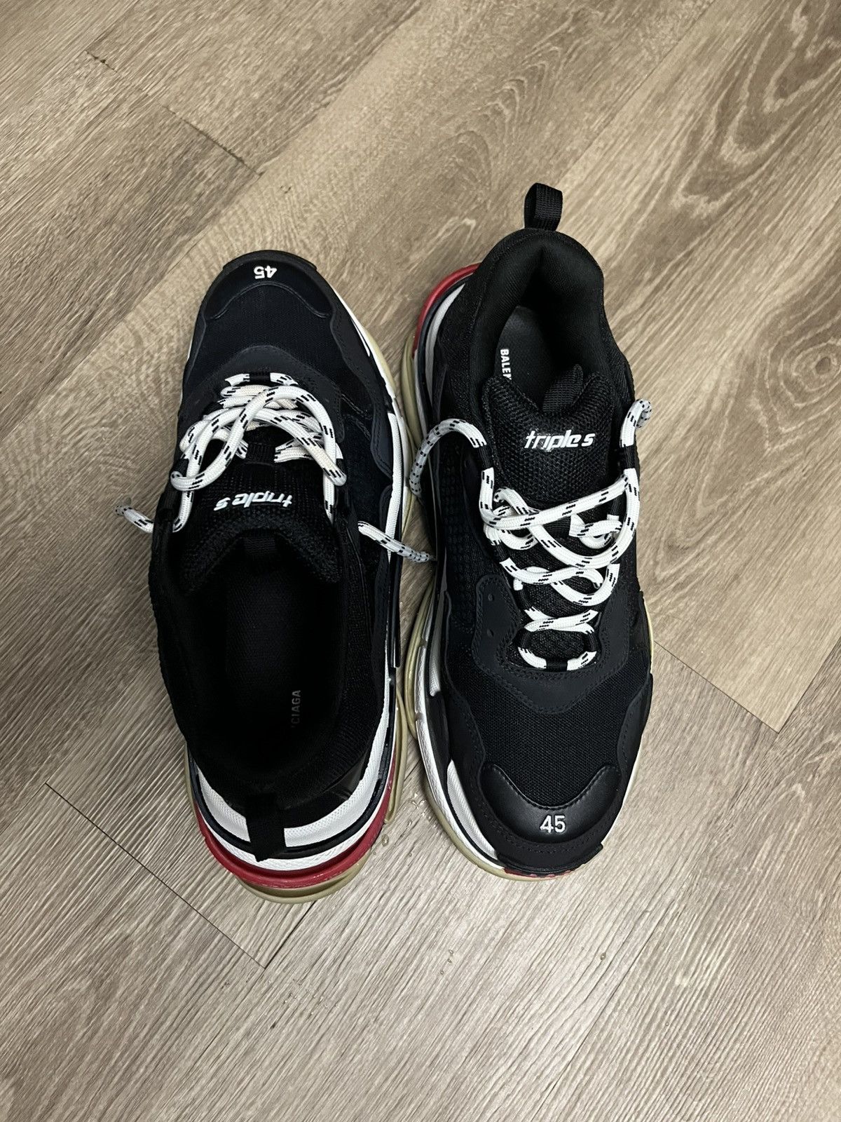 Balenciaga Balenciaga Triple S Sneakers – Size 12 (EU 45) – With Box Size US 12 / EU 45 - 3 Thumbnail