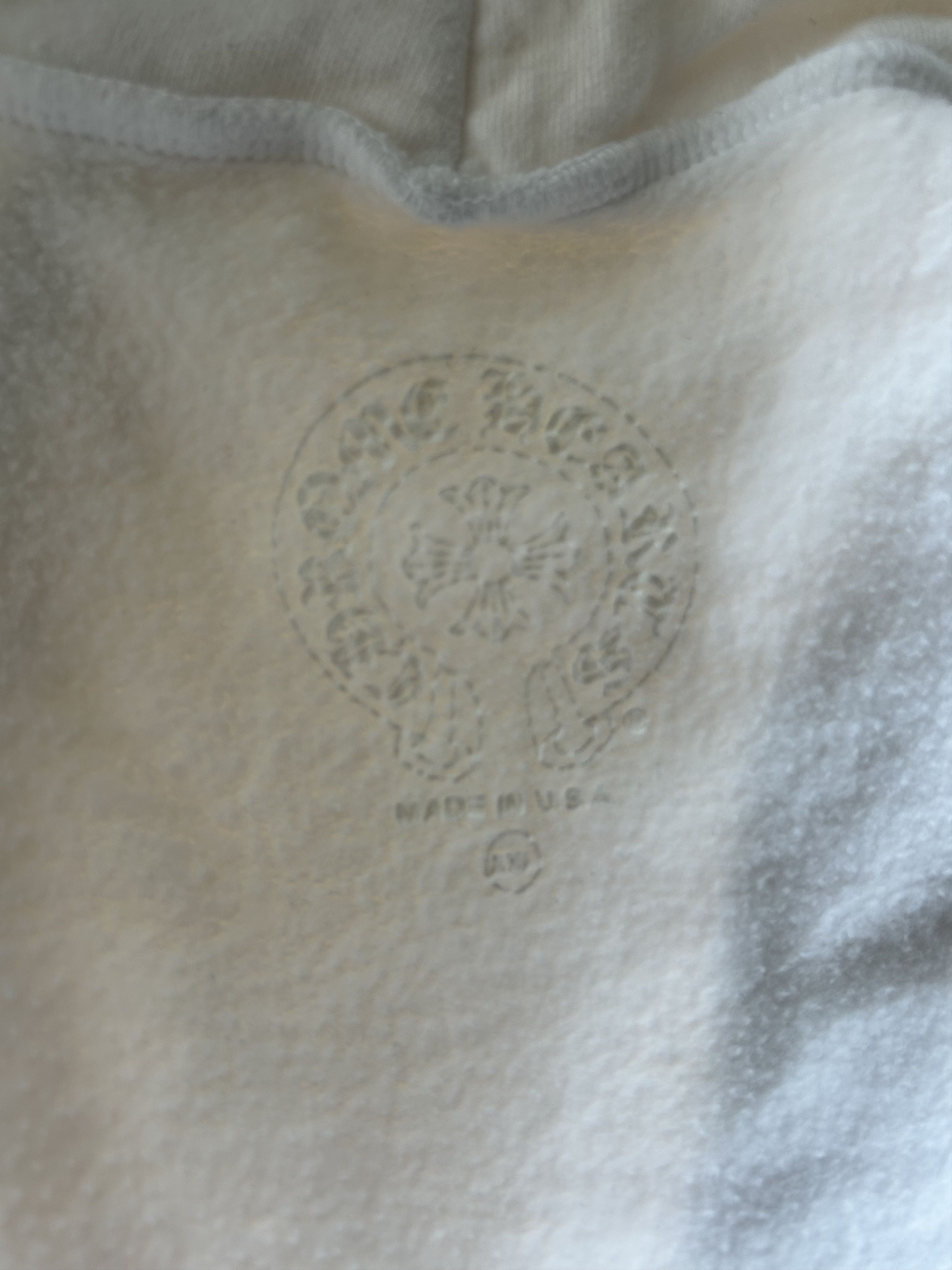 Chrome Hearts Chrome Hearts White & Black Script Logo Zip Up Hoodie Size US XXL / EU 58 / 5 - 3 Thumbnail