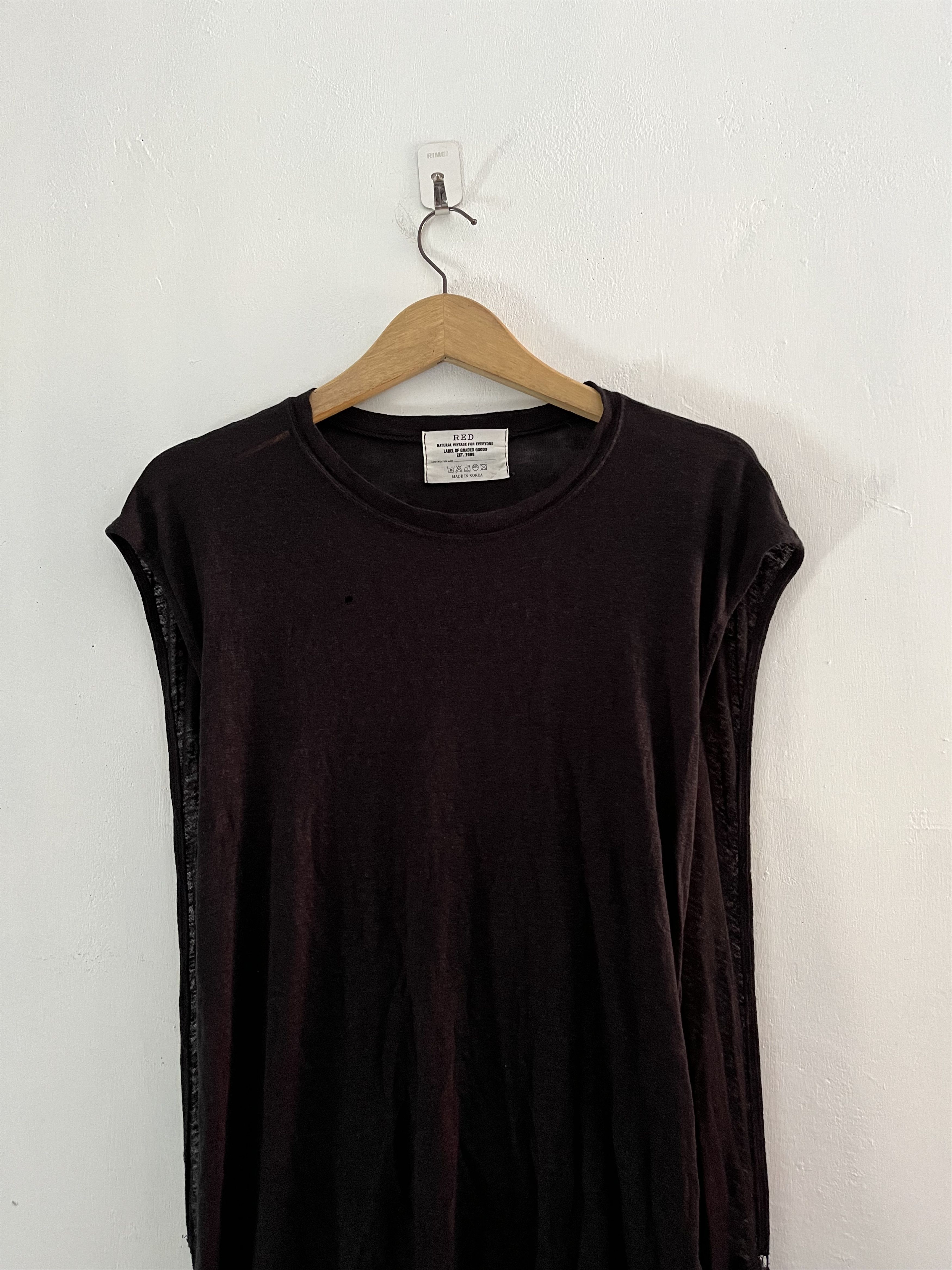 Le Grande Bleu (L.G.B.) Natural vintage double layers tshirt Size US M / EU 48-50 / 2 - 3 Thumbnail